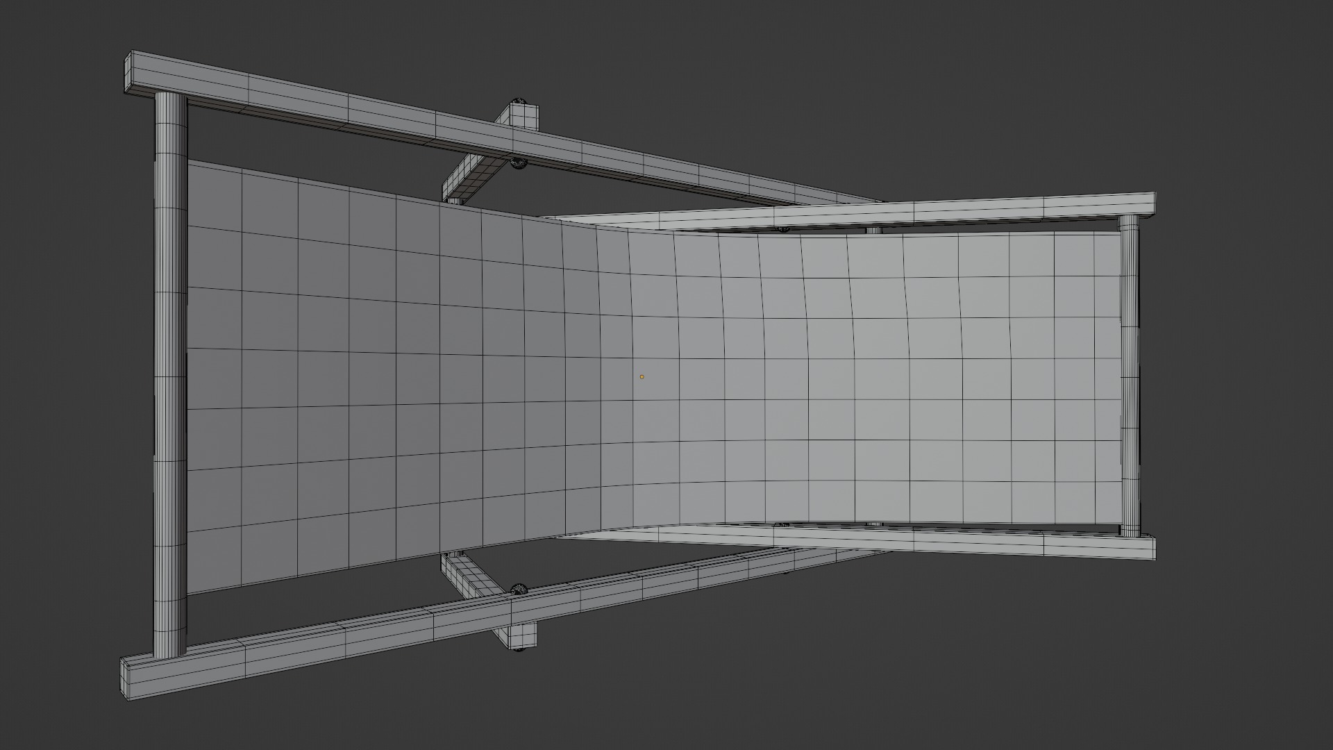 Beach Chair Low-poly 3D model_17