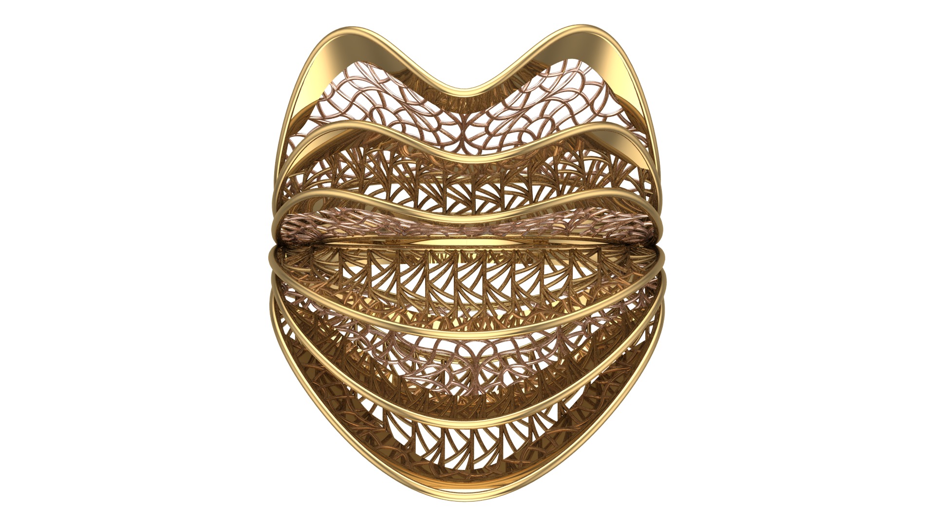 SEA WAVE RING COLLECTION-RA07- 3D print model_1