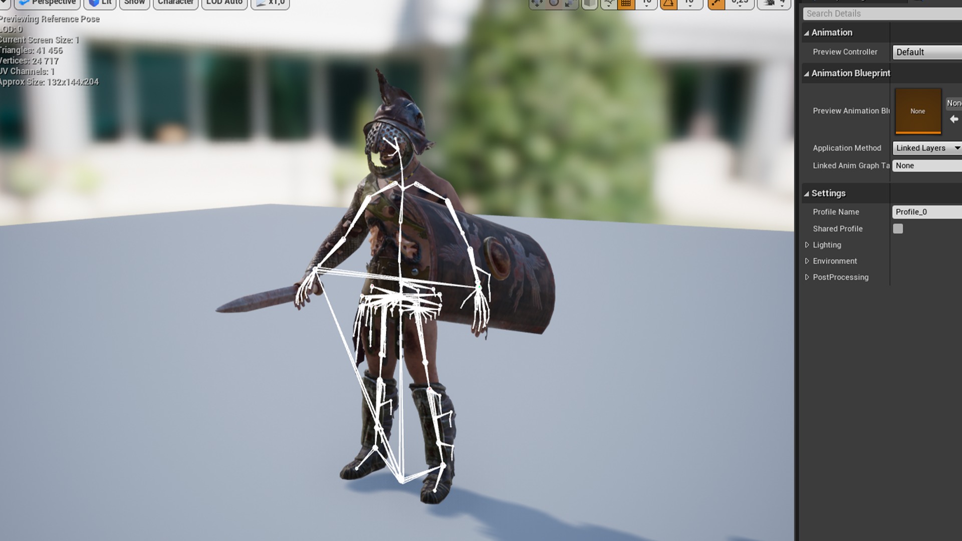 GLADIATOR MURMILLO UNDEAD2 Low-poly 3D model_17