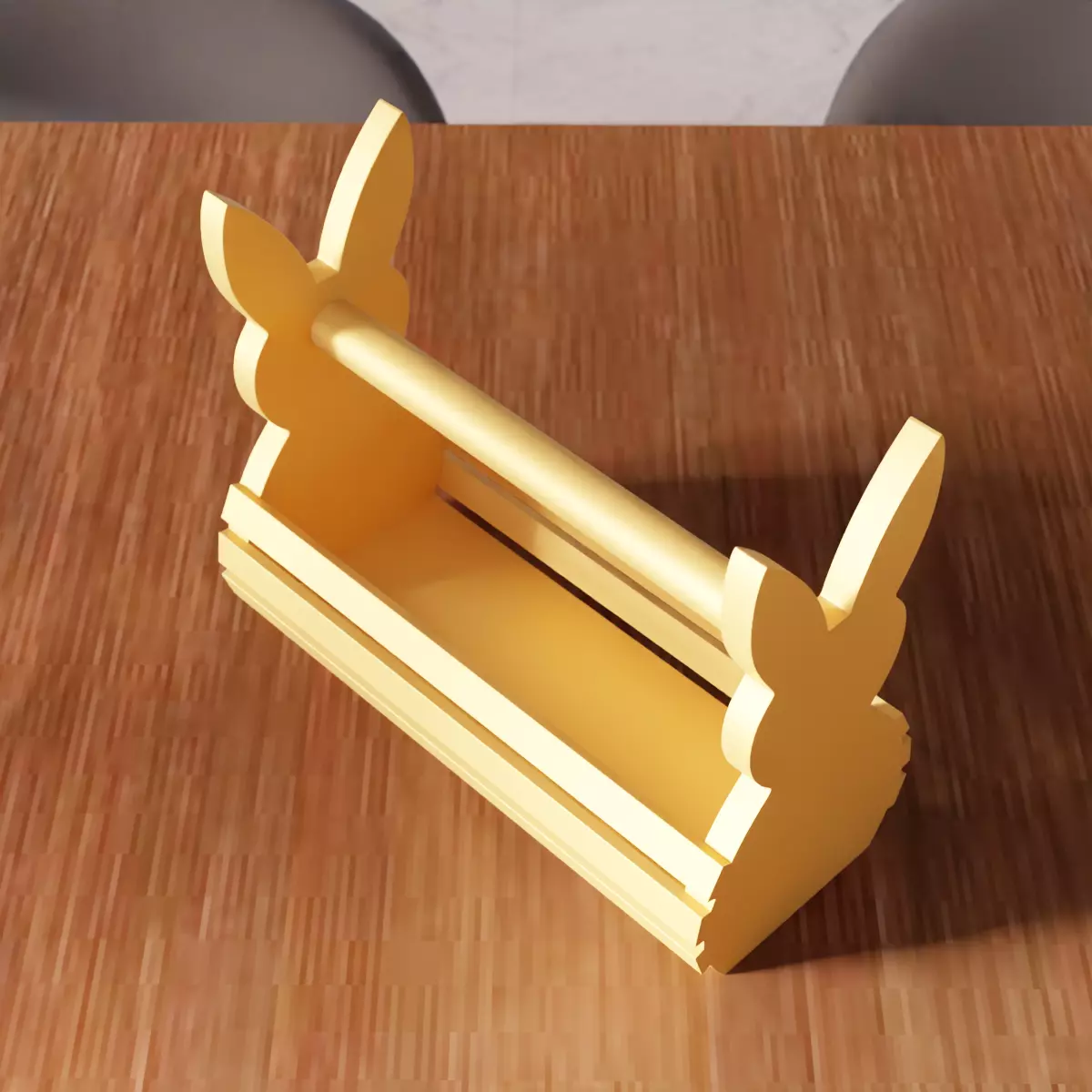 Easter Bunny Basket - 326 3D print model_6