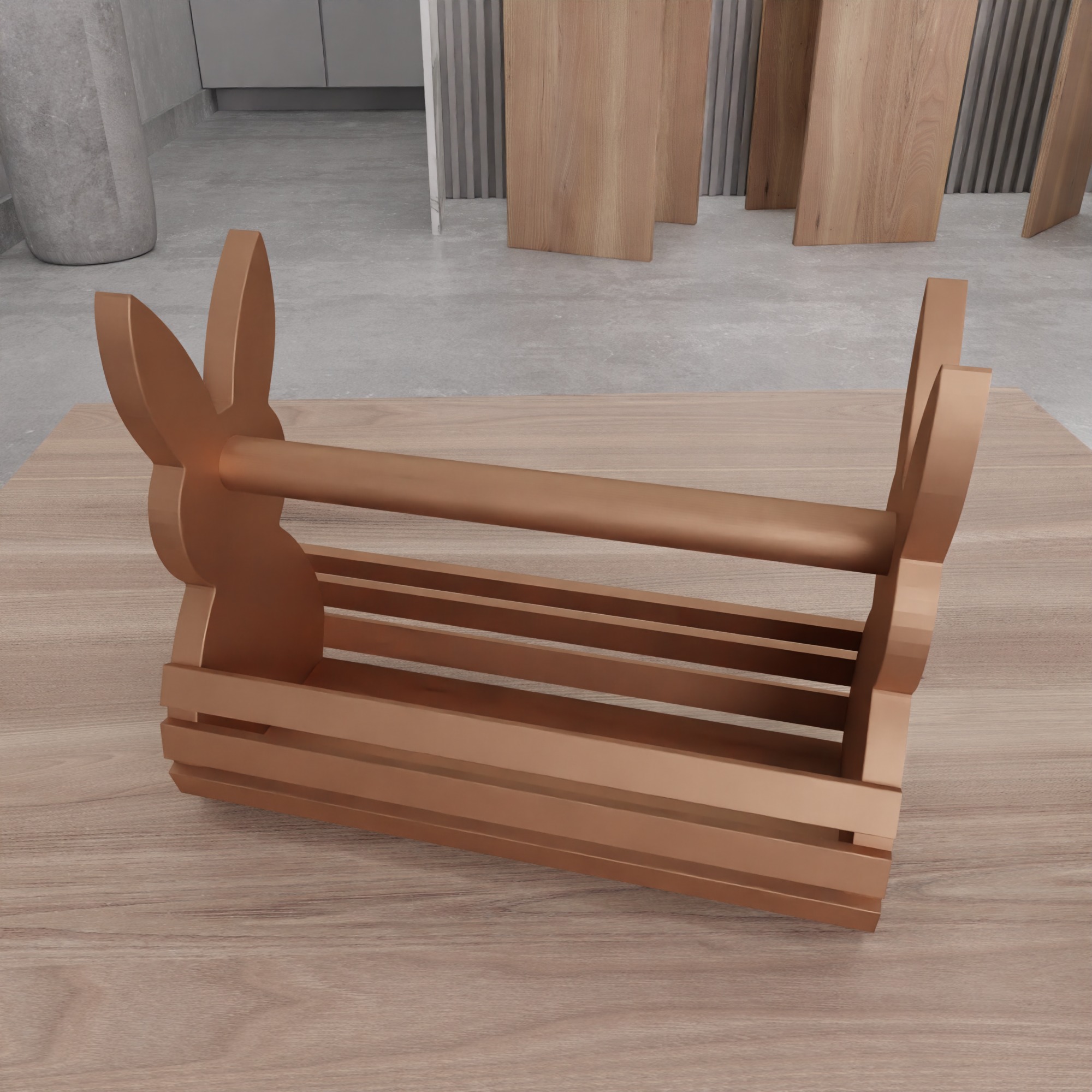 Easter Bunny Basket - 326 3D print model_12