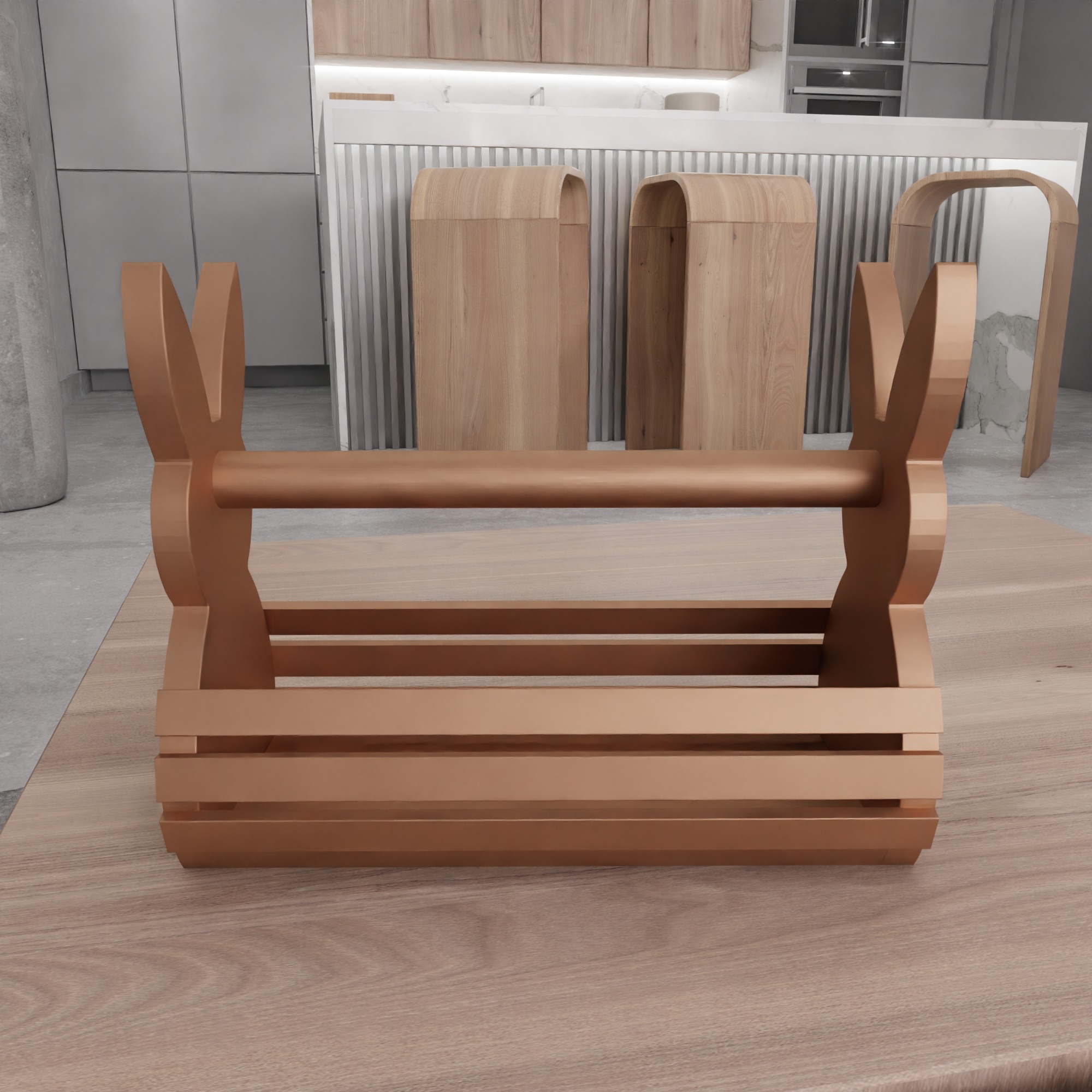 Easter Bunny Basket - 326 3D print model_10