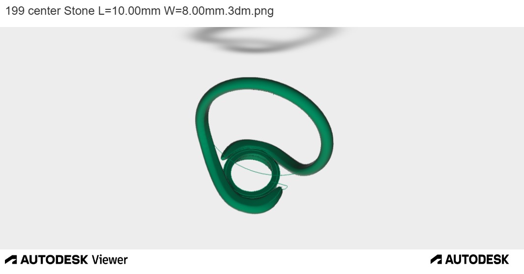 MODERN WAVE RING 3D print model_4