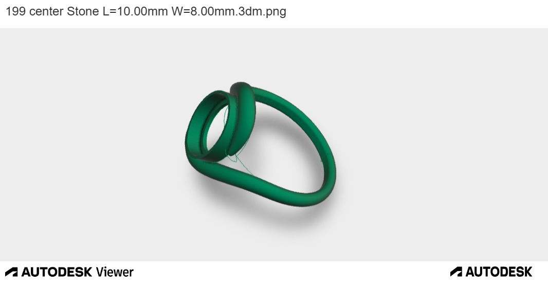MODERN WAVE RING 3D print model_6