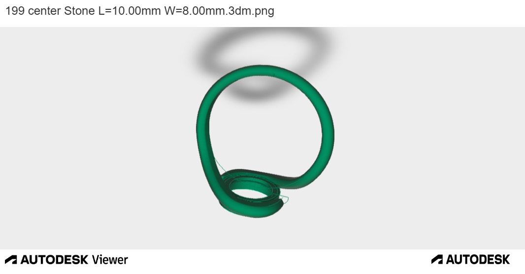 MODERN WAVE RING 3D print model_5