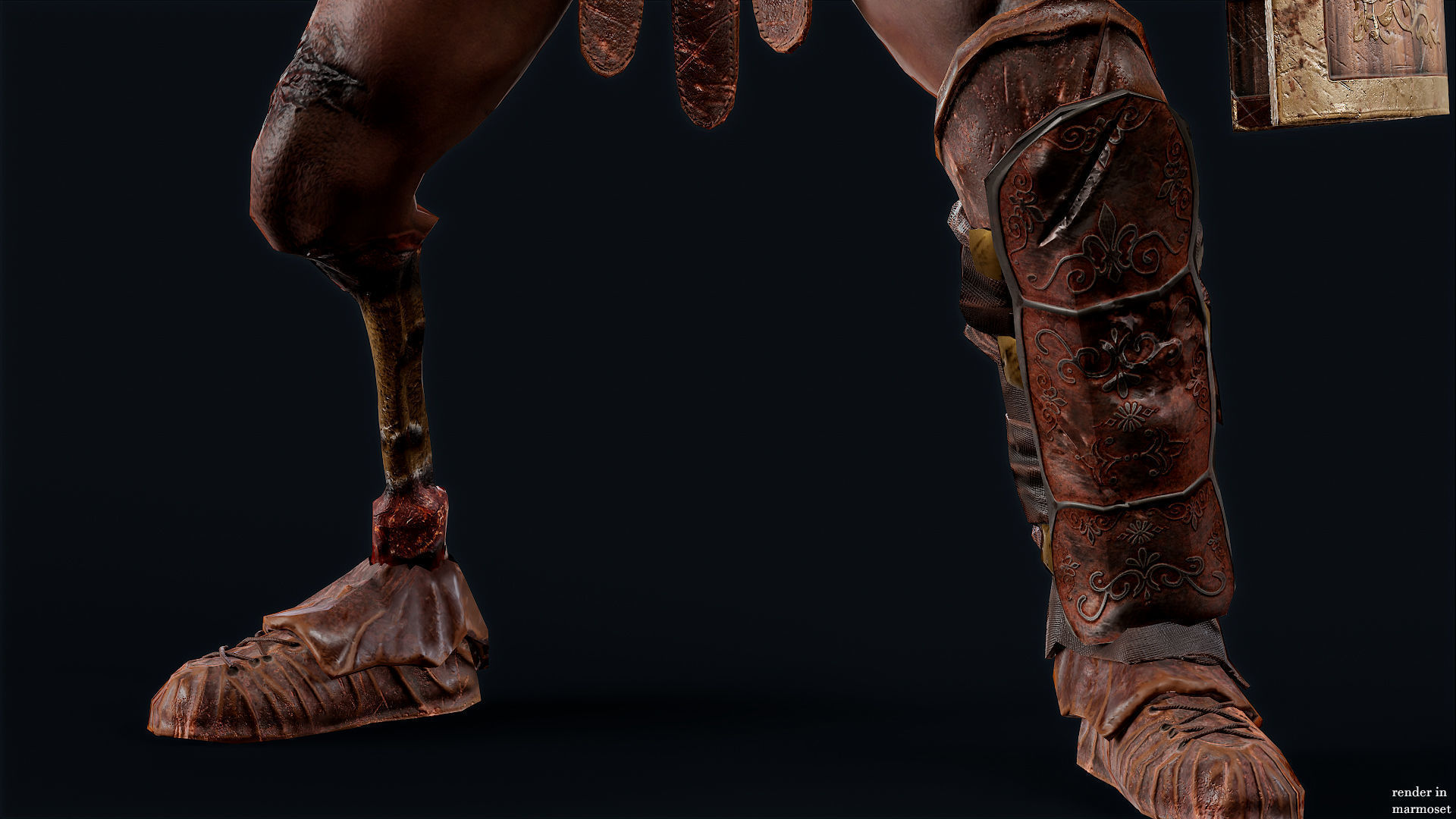 GLADIATOR MURMILLO UNDEAD5 Low-poly 3D model_5