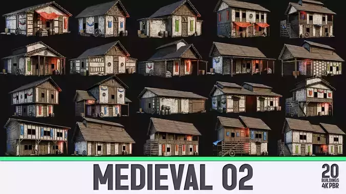 MEDIEVAL 02 with INTERIORS 4K