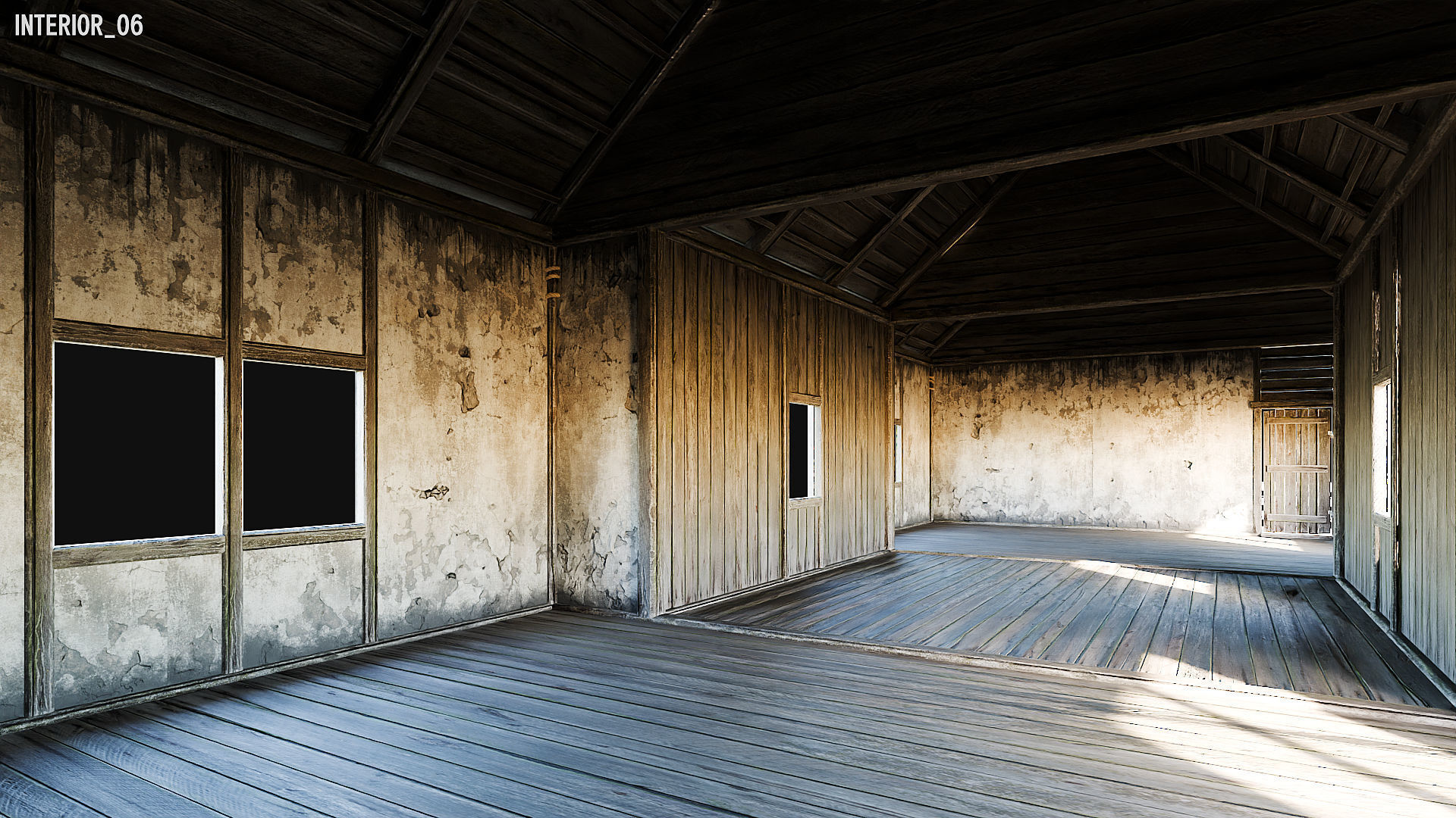 MEDIEVAL 02 with INTERIORS 4K Low-poly 3D model_73