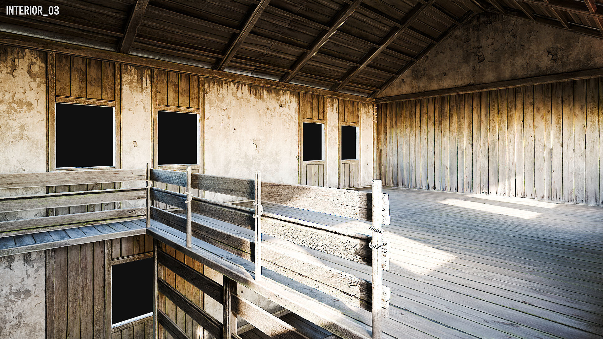 MEDIEVAL 02 with INTERIORS 4K Low-poly 3D model_70