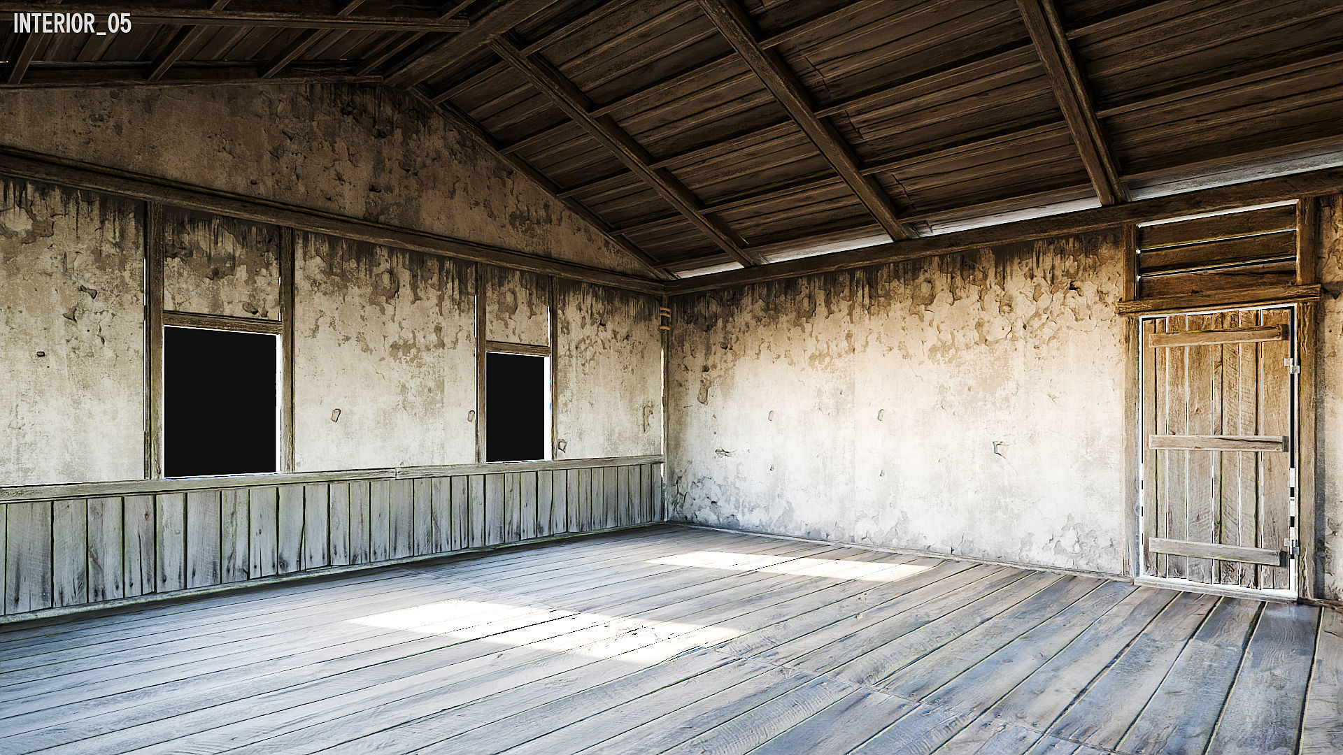 MEDIEVAL 02 with INTERIORS 4K Low-poly 3D model_72