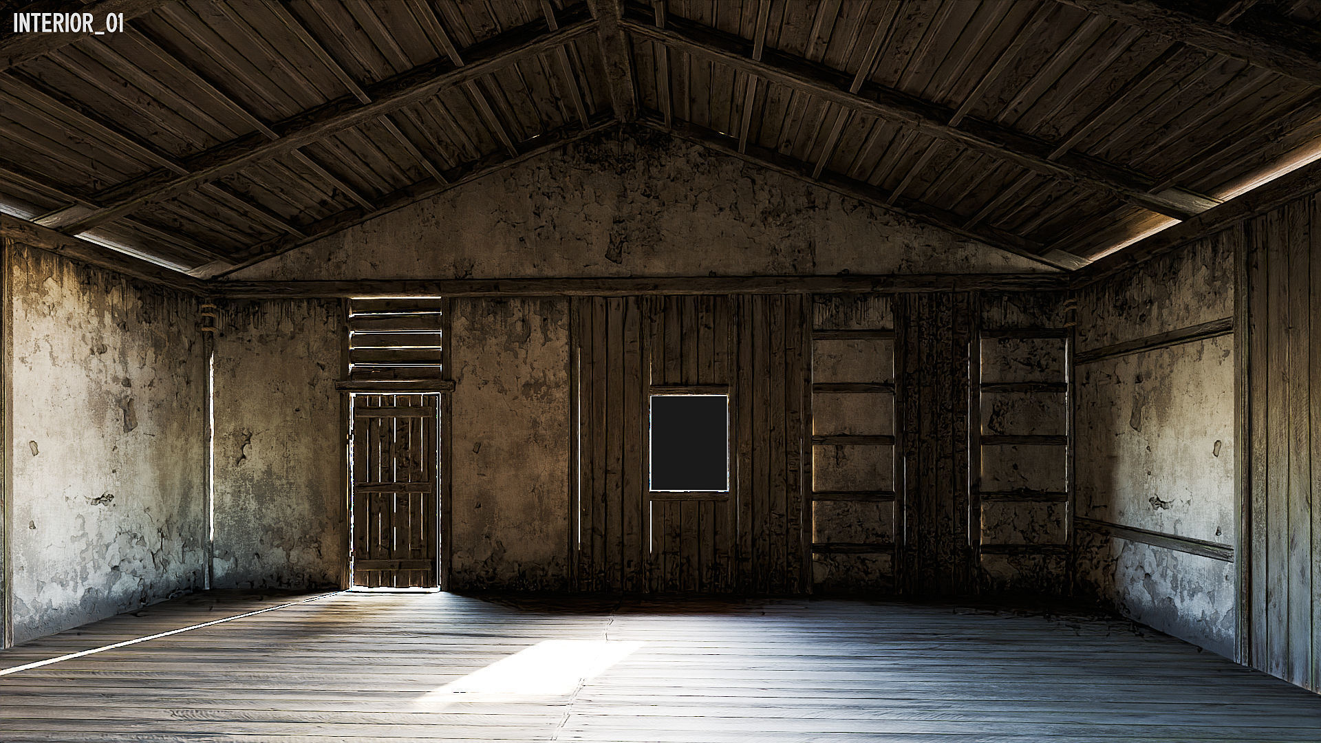 MEDIEVAL 02 with INTERIORS 4K Low-poly 3D model_68