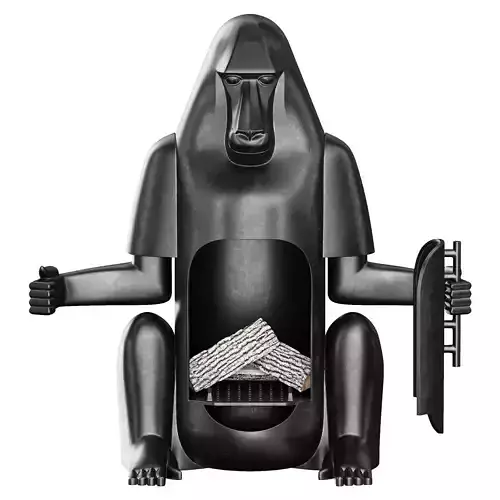 Fireplace Babouin 01