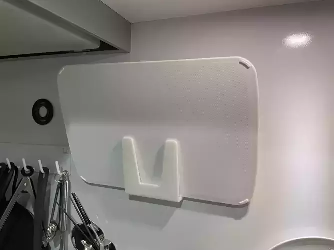 Magnetic Cutting Board Stand Free 3D print model