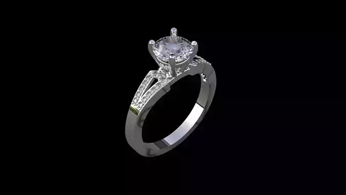 solitaire ring for women
