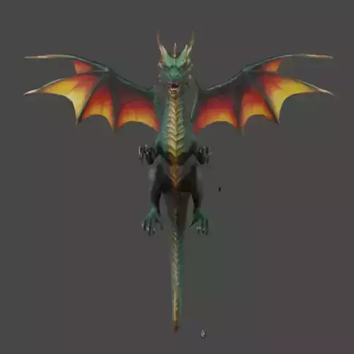 Dragon 3D model