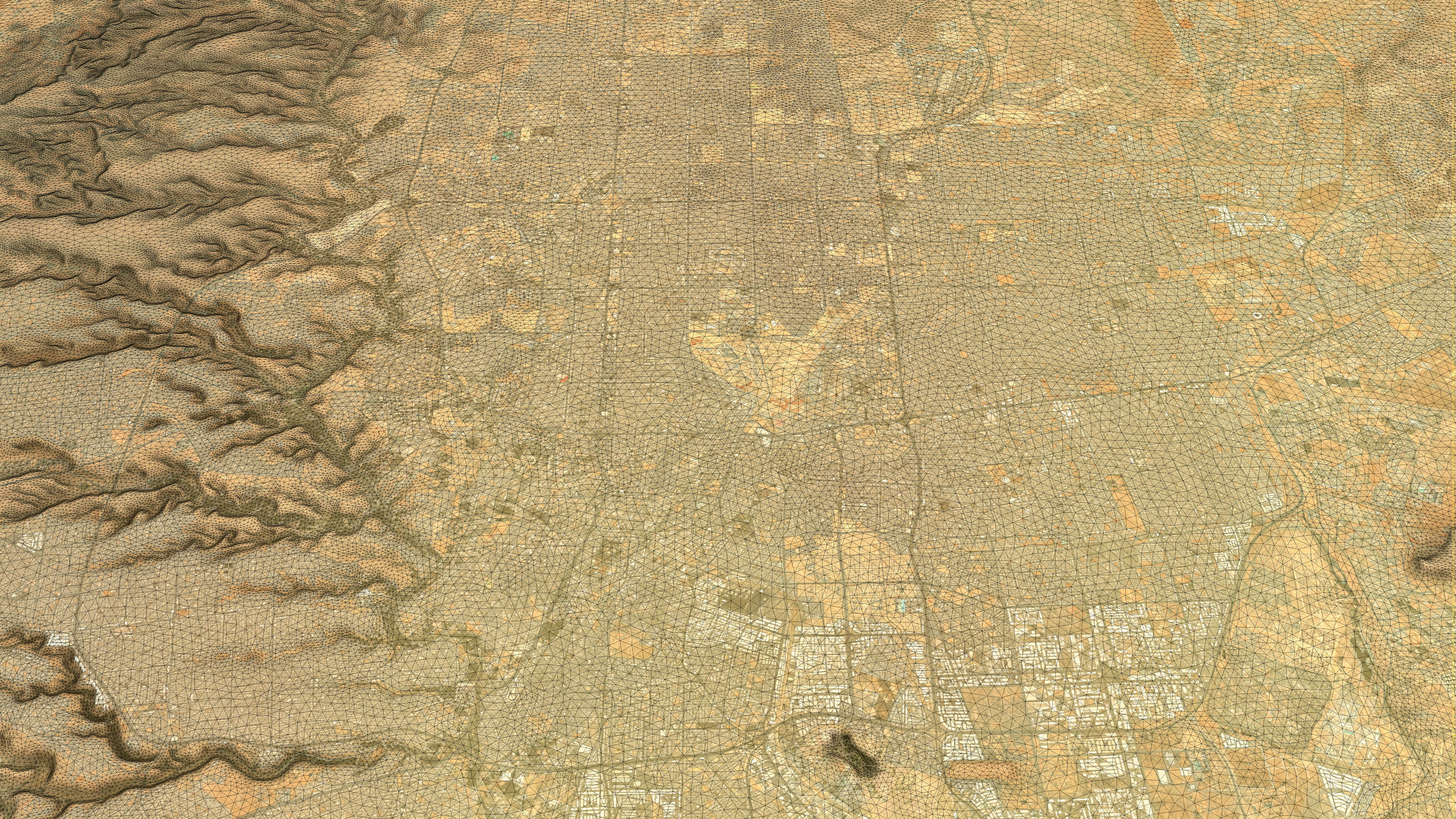 Riyadh - 3D City Topography Terrain 3D Model Collection_22