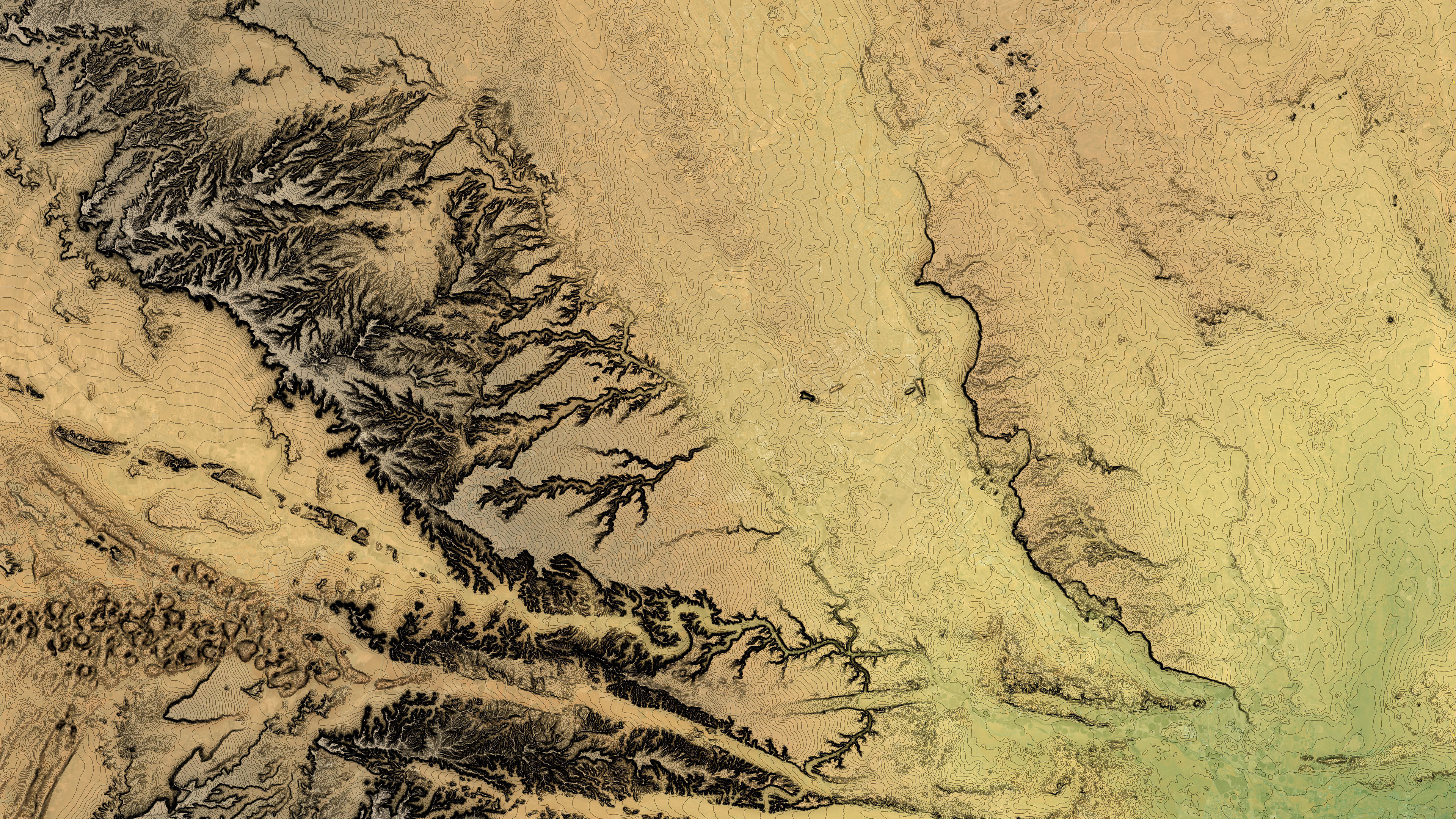 Riyadh - 3D City Topography Terrain 3D Model Collection_27