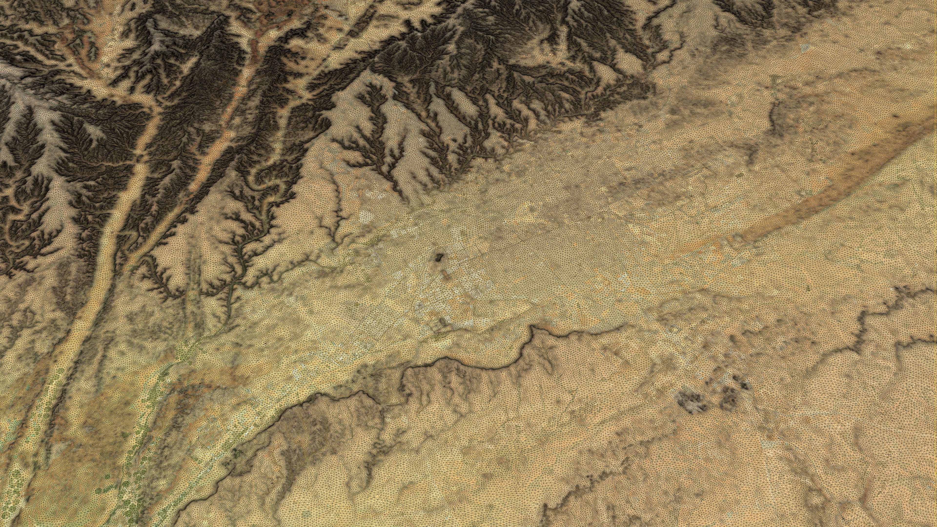 Riyadh - 3D City Topography Terrain 3D Model Collection_37