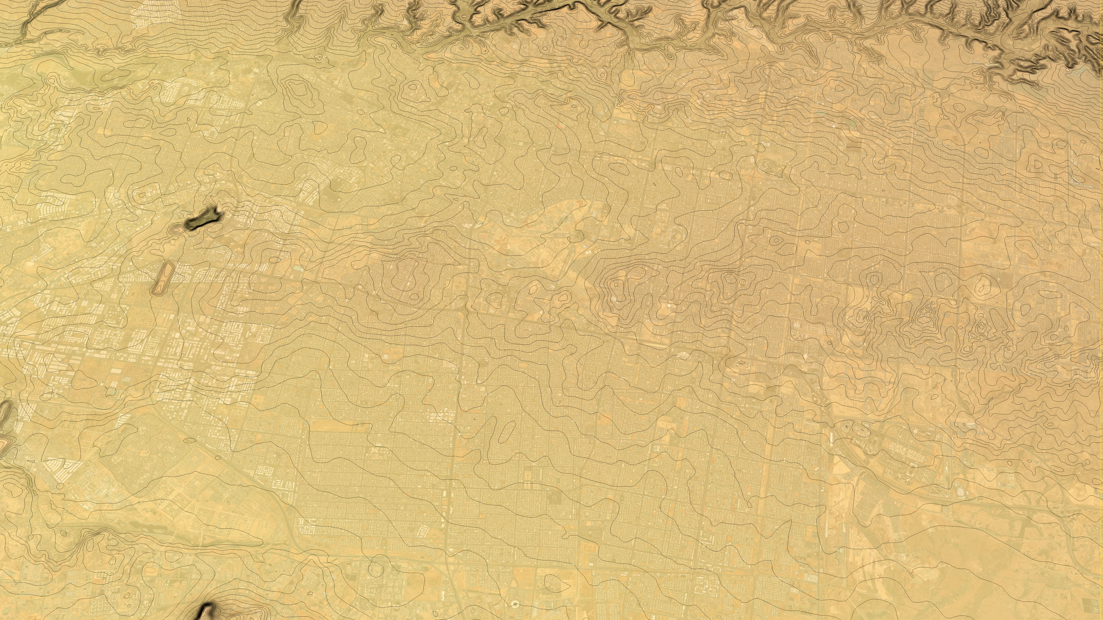 Riyadh - 3D City Topography Terrain 3D Model Collection_20