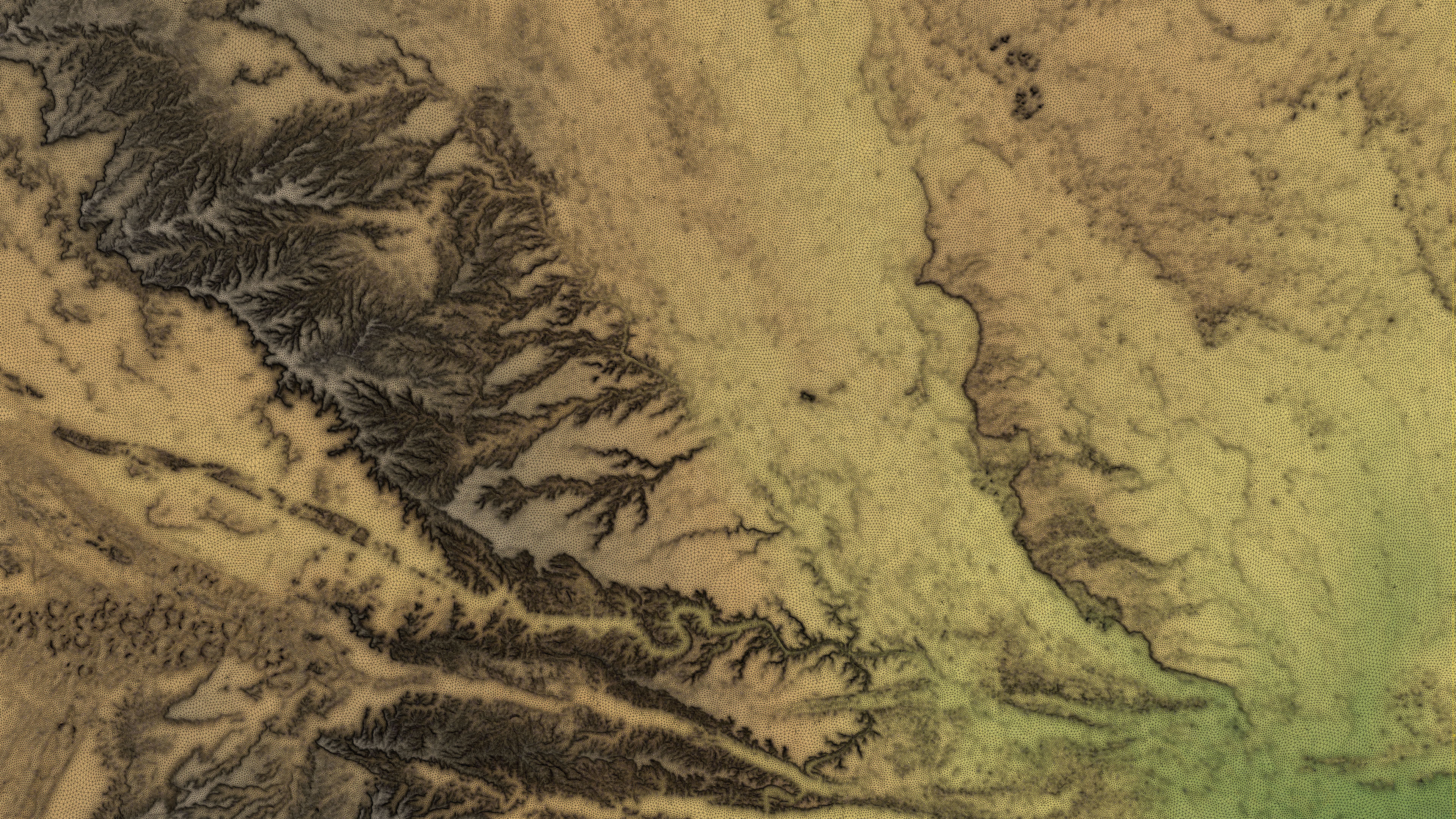 Riyadh - 3D City Topography Terrain 3D Model Collection_26