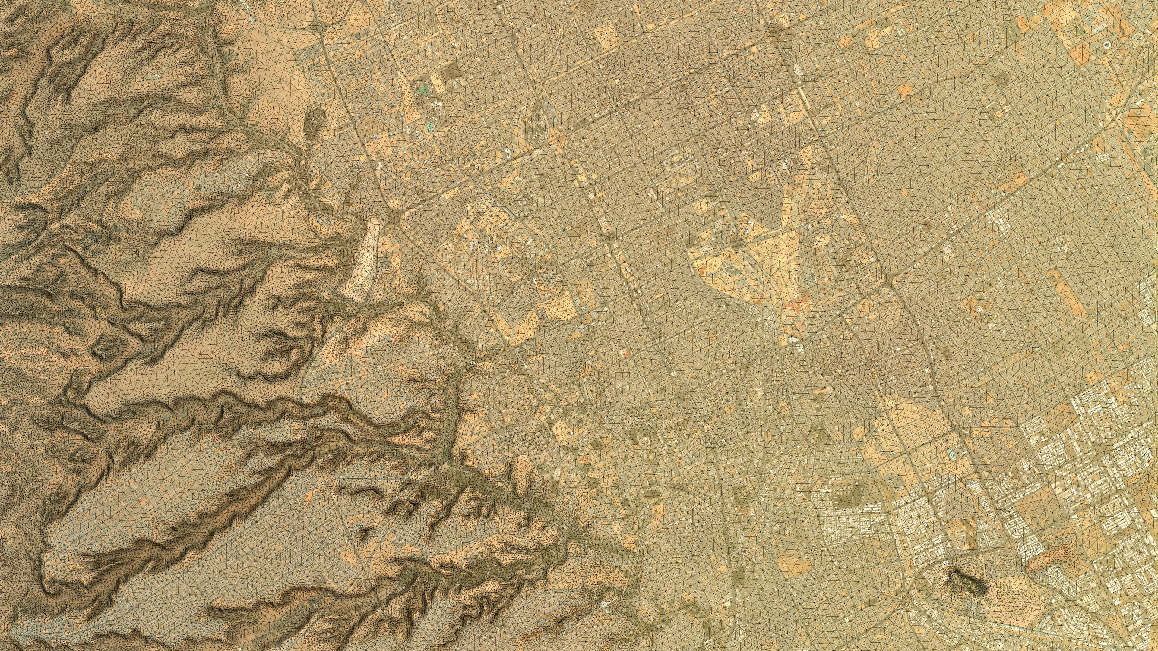 Riyadh - 3D City Topography Terrain 3D Model Collection_2