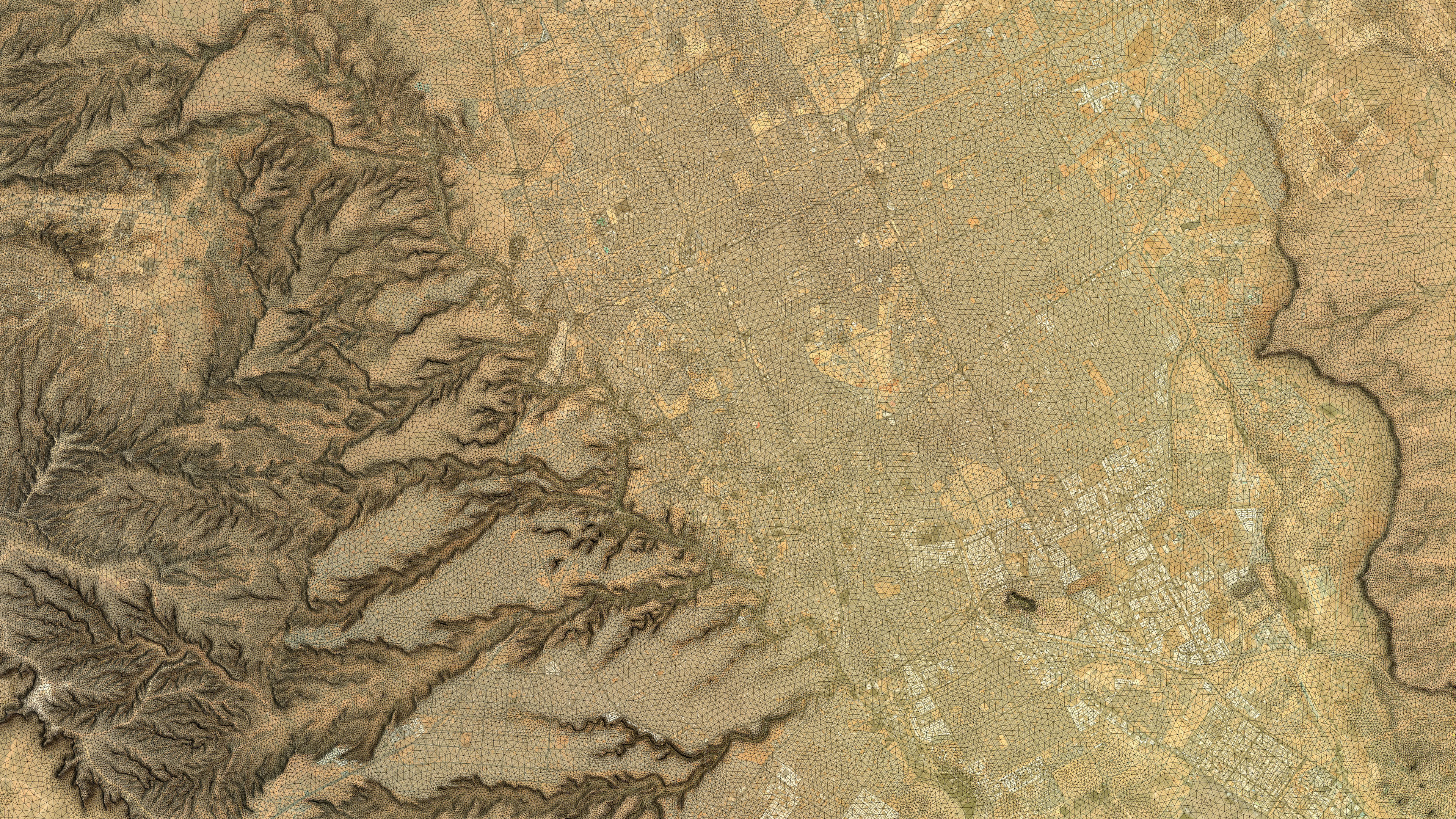 Riyadh - 3D City Topography Terrain 3D Model Collection_6