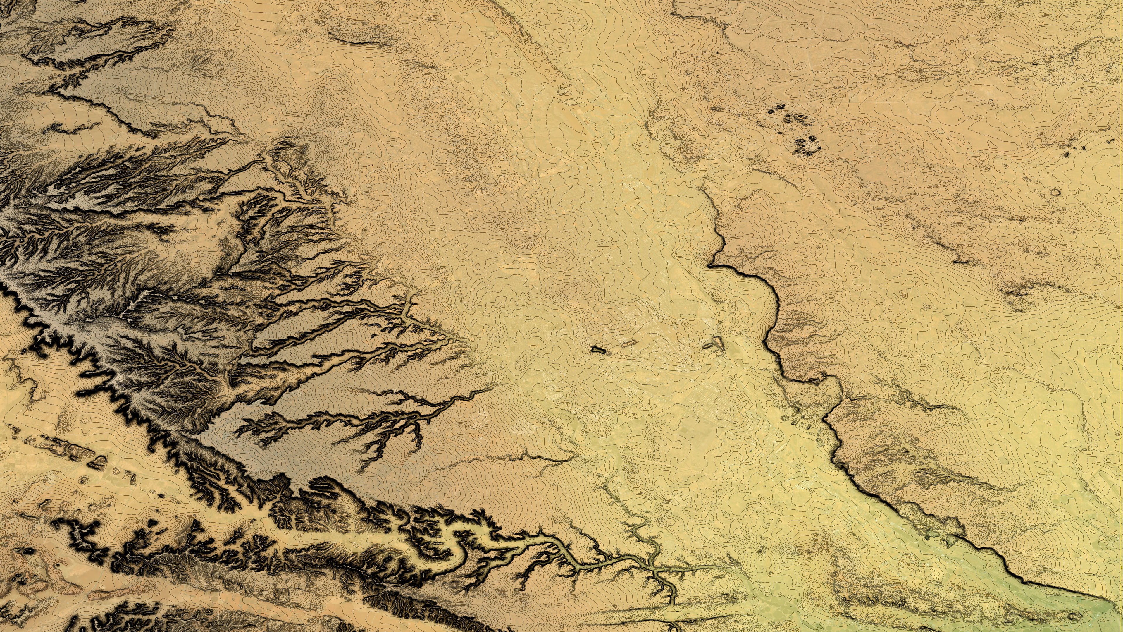 Riyadh - 3D City Topography Terrain 3D Model Collection_30