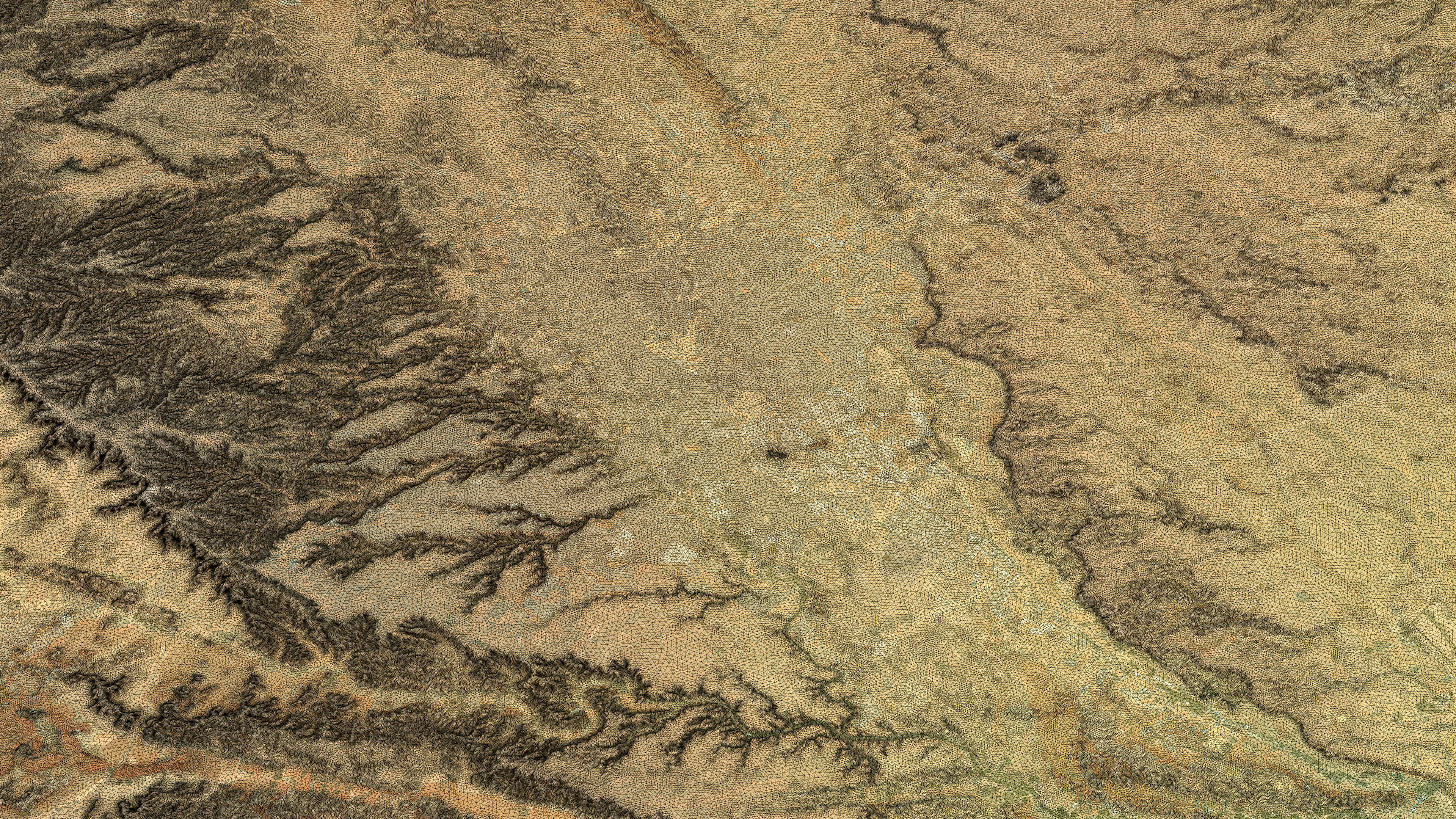 Riyadh - 3D City Topography Terrain 3D Model Collection_28