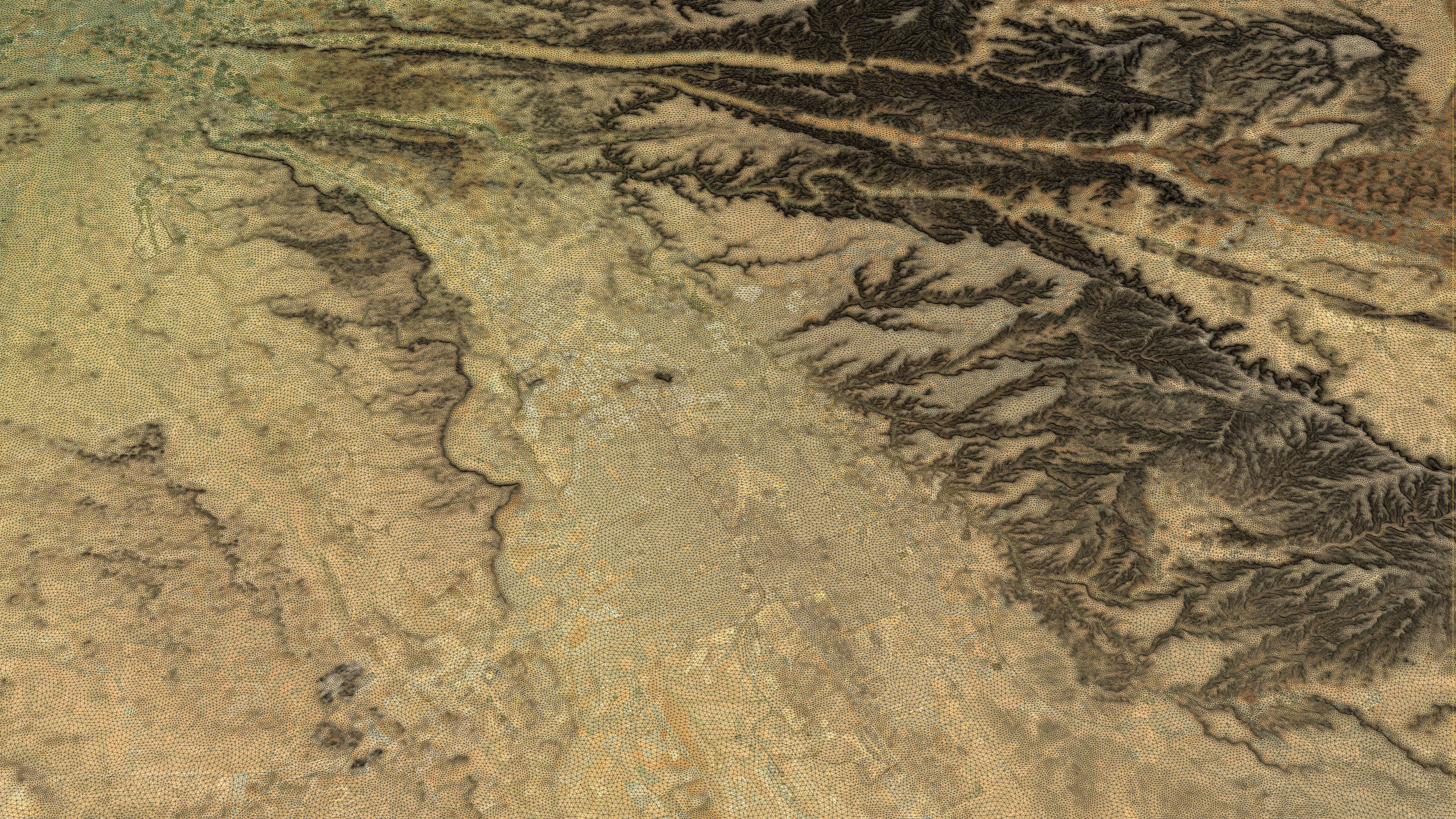 Riyadh - 3D City Topography Terrain 3D Model Collection_34