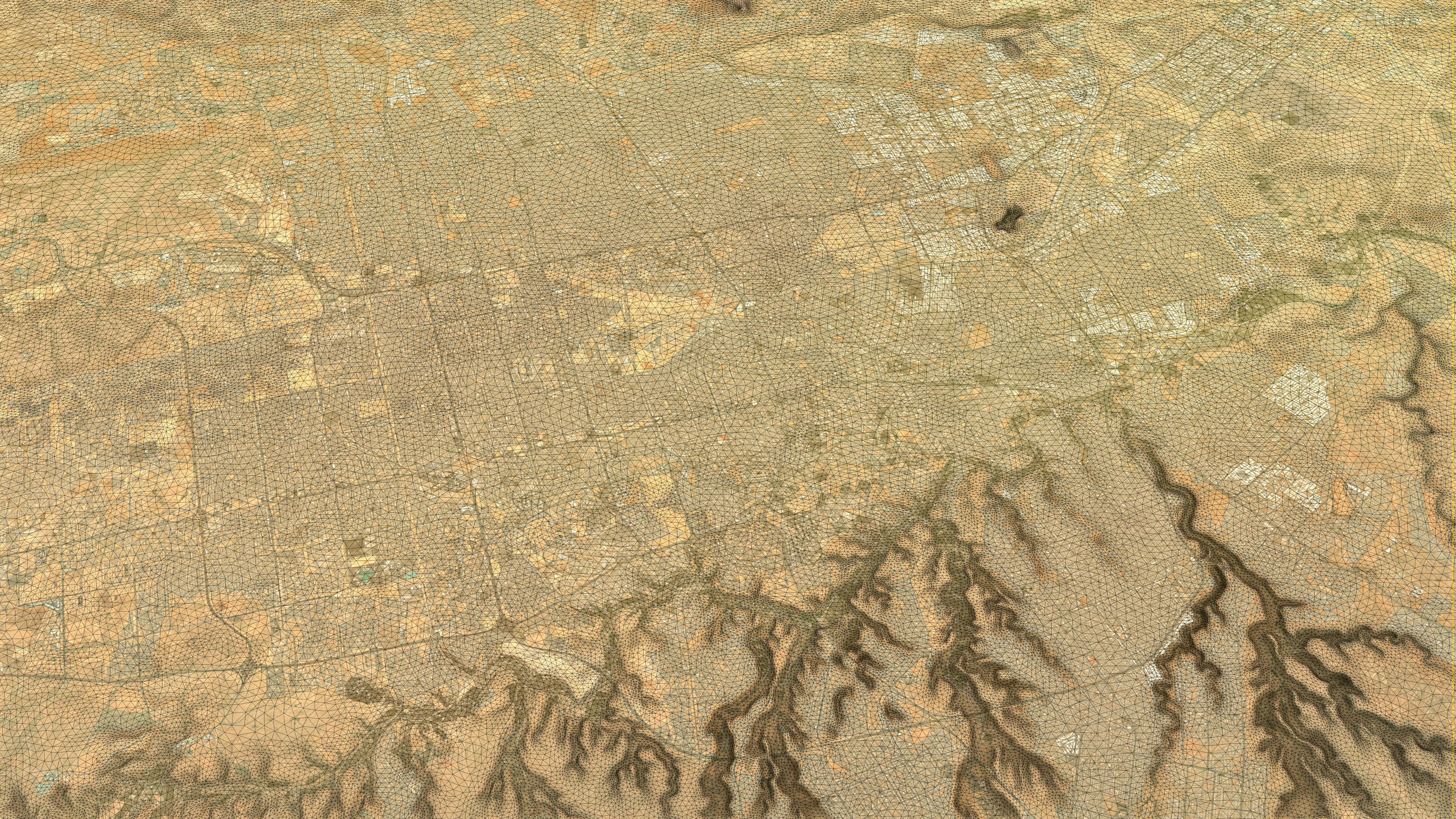 Riyadh - 3D City Topography Terrain 3D Model Collection_14
