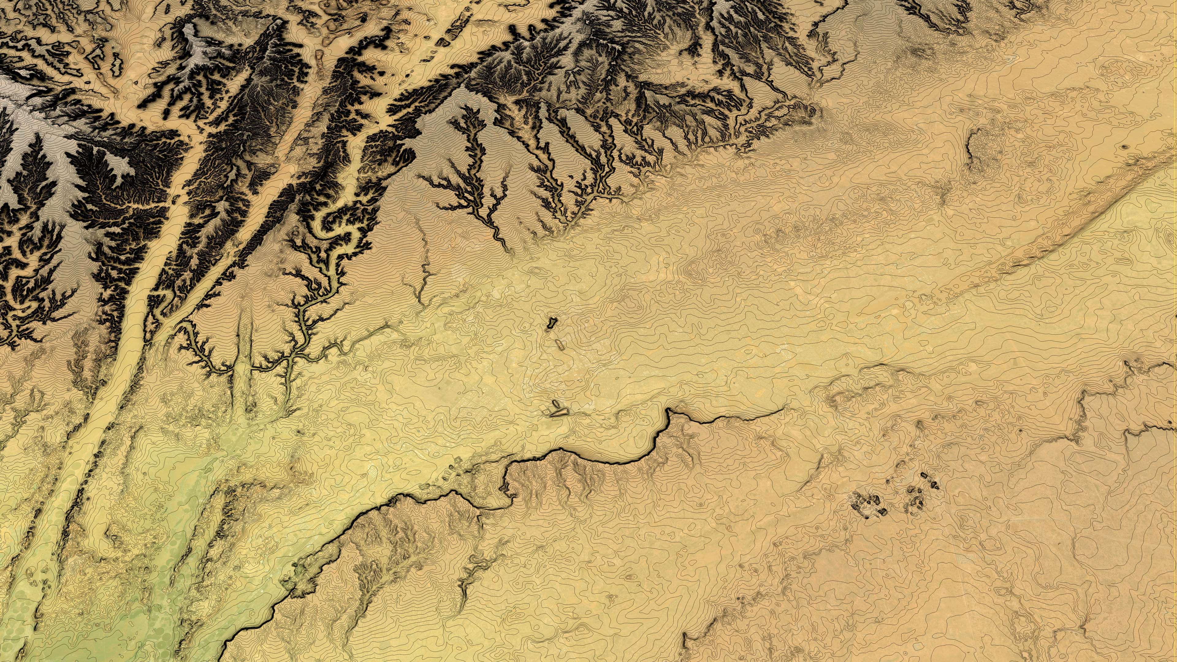 Riyadh - 3D City Topography Terrain 3D Model Collection_39