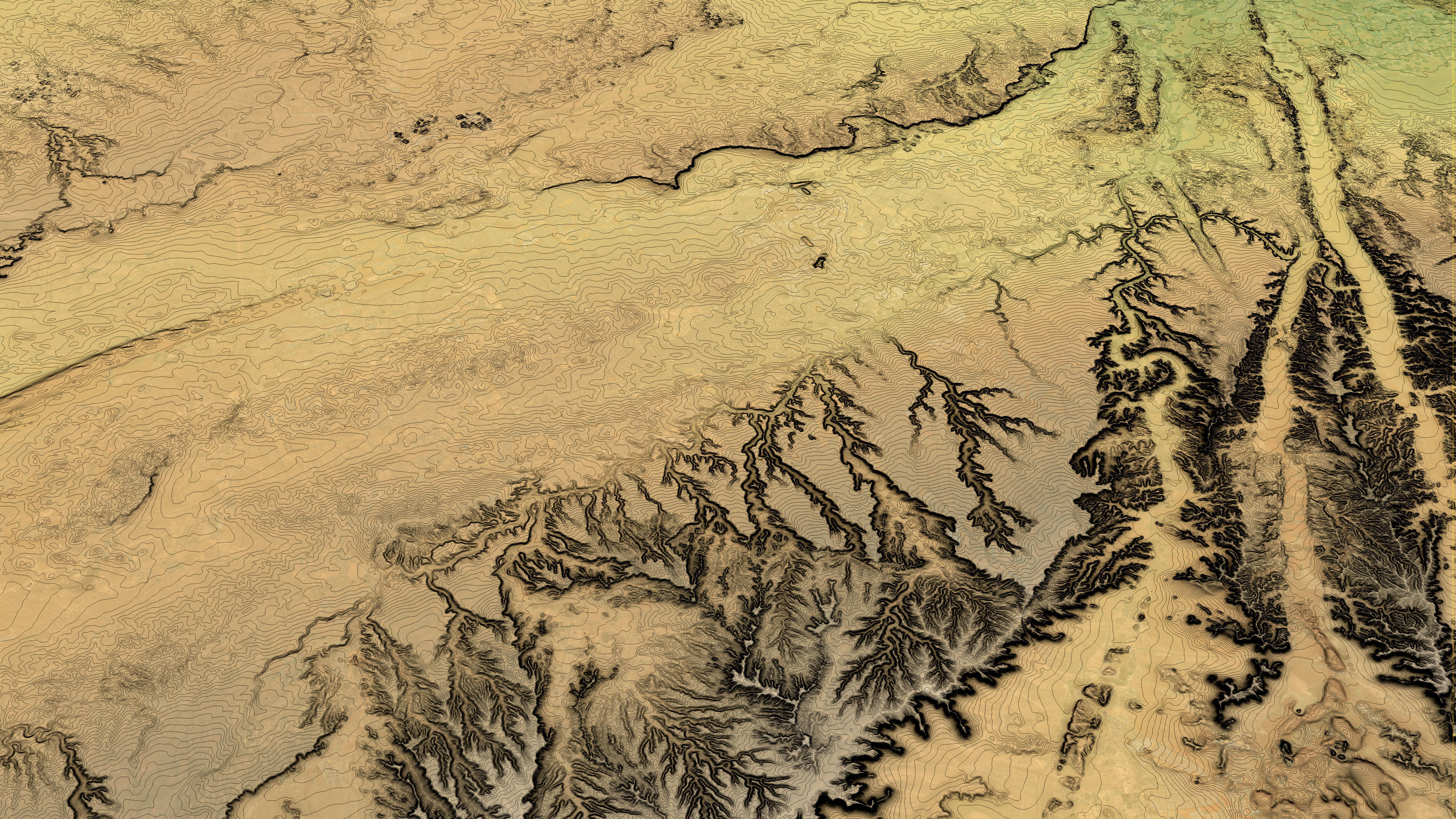 Riyadh - 3D City Topography Terrain 3D Model Collection_33