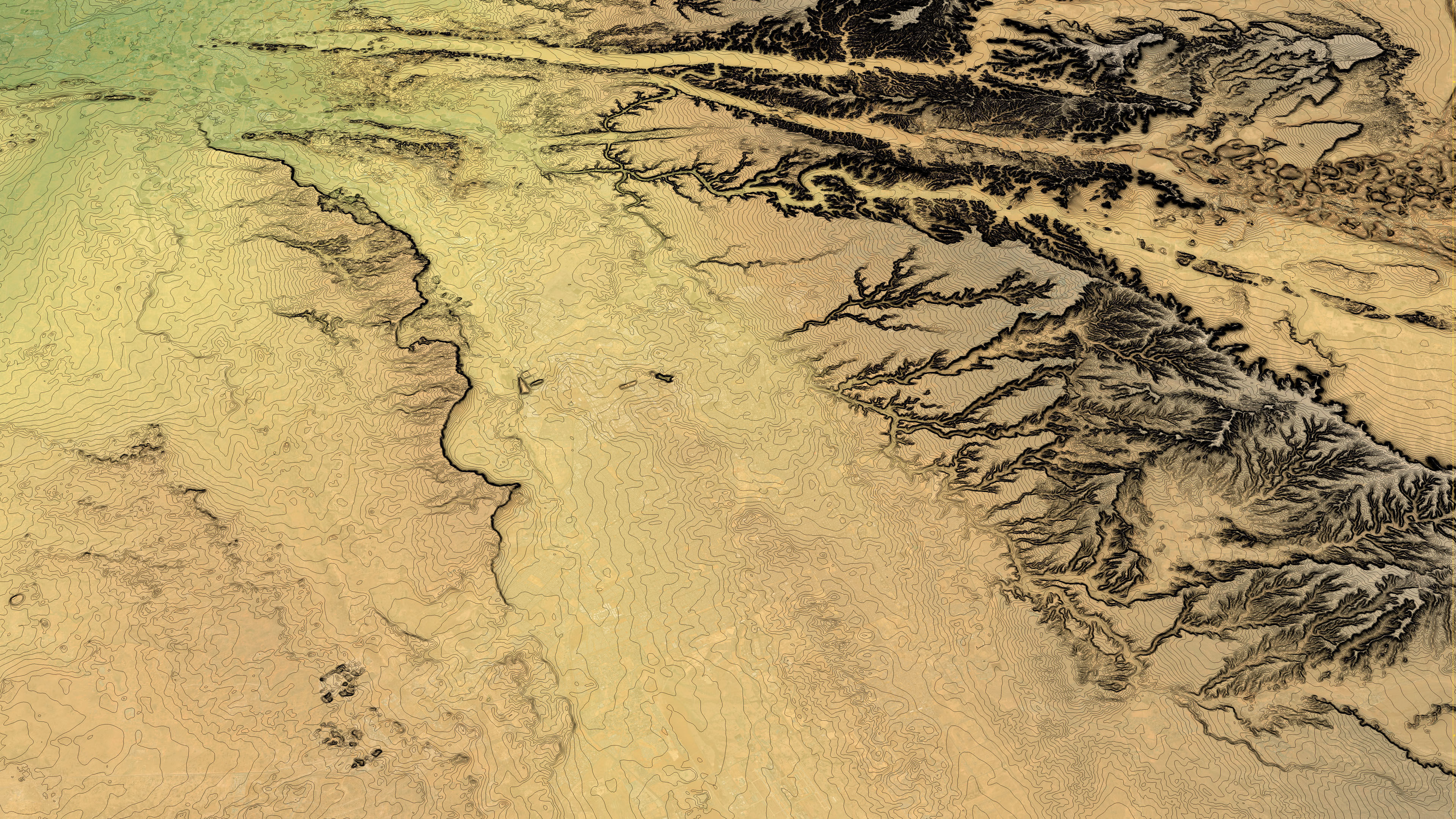 Riyadh - 3D City Topography Terrain 3D Model Collection_36