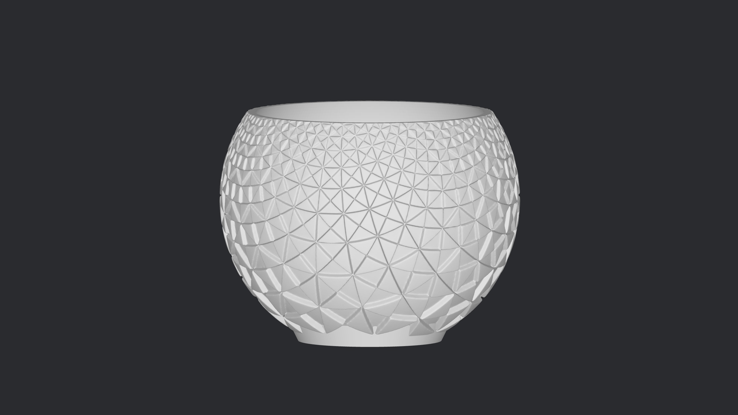 A Planter 3D print model_2
