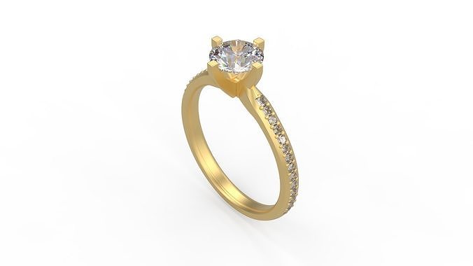 Woman Solitaire 109 3D print model