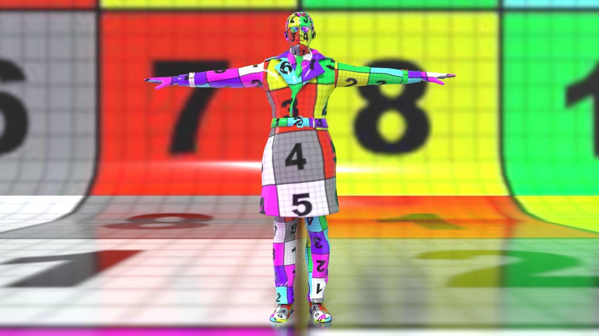 laos British Spy Low-poly 3D model_13