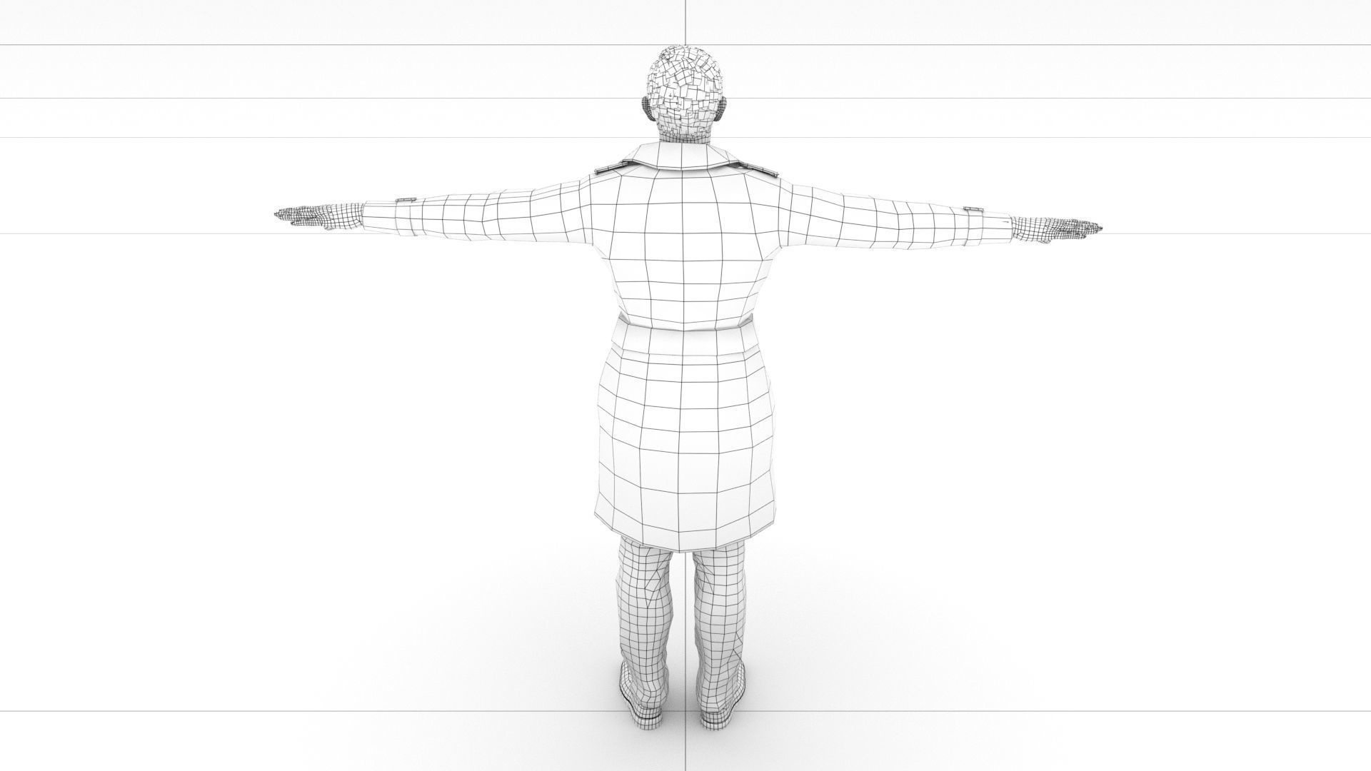 laos British Spy Low-poly 3D model_10