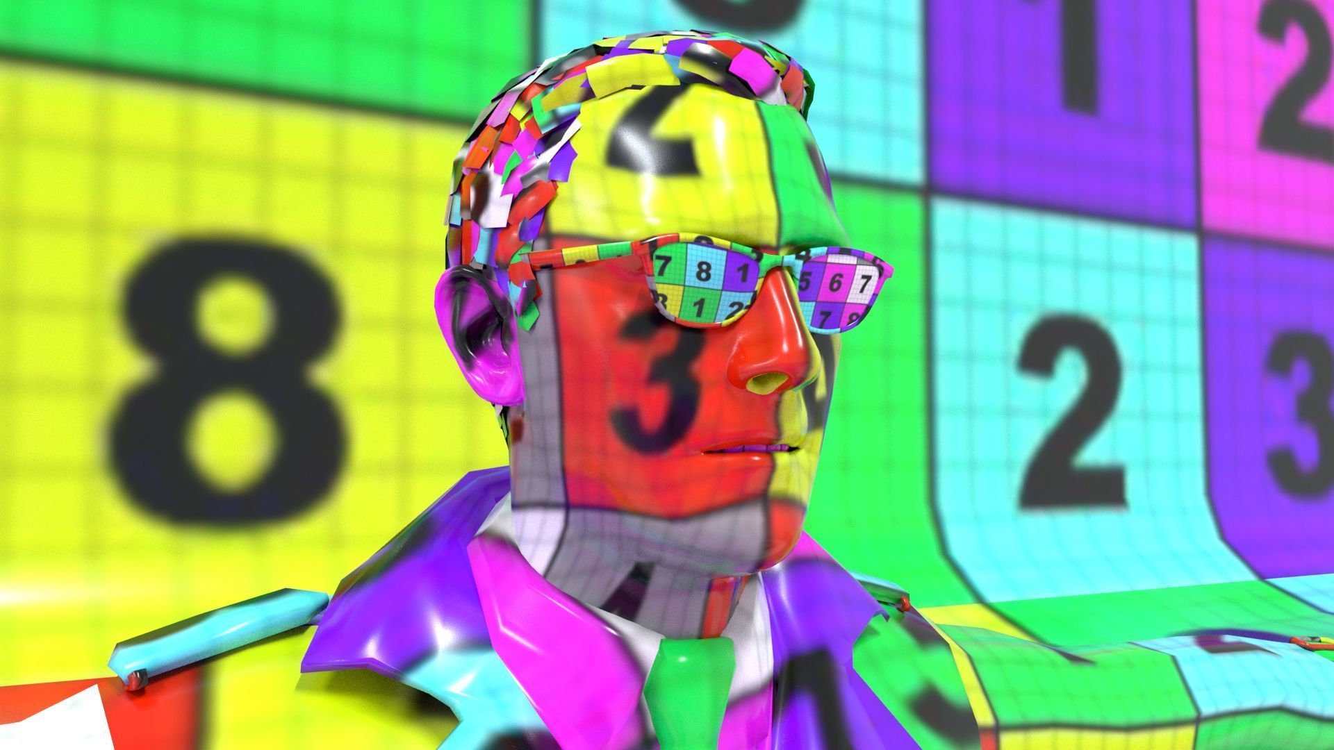 laos British Spy Low-poly 3D model_17