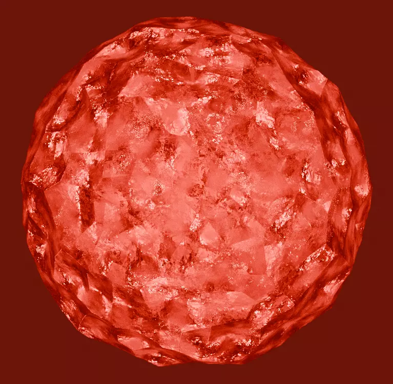 Red Crystal Free 3D model