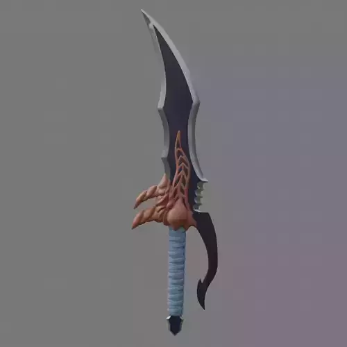 Kasakas Venom Fang Dagger Solo Leveling Fan Art 3D print model