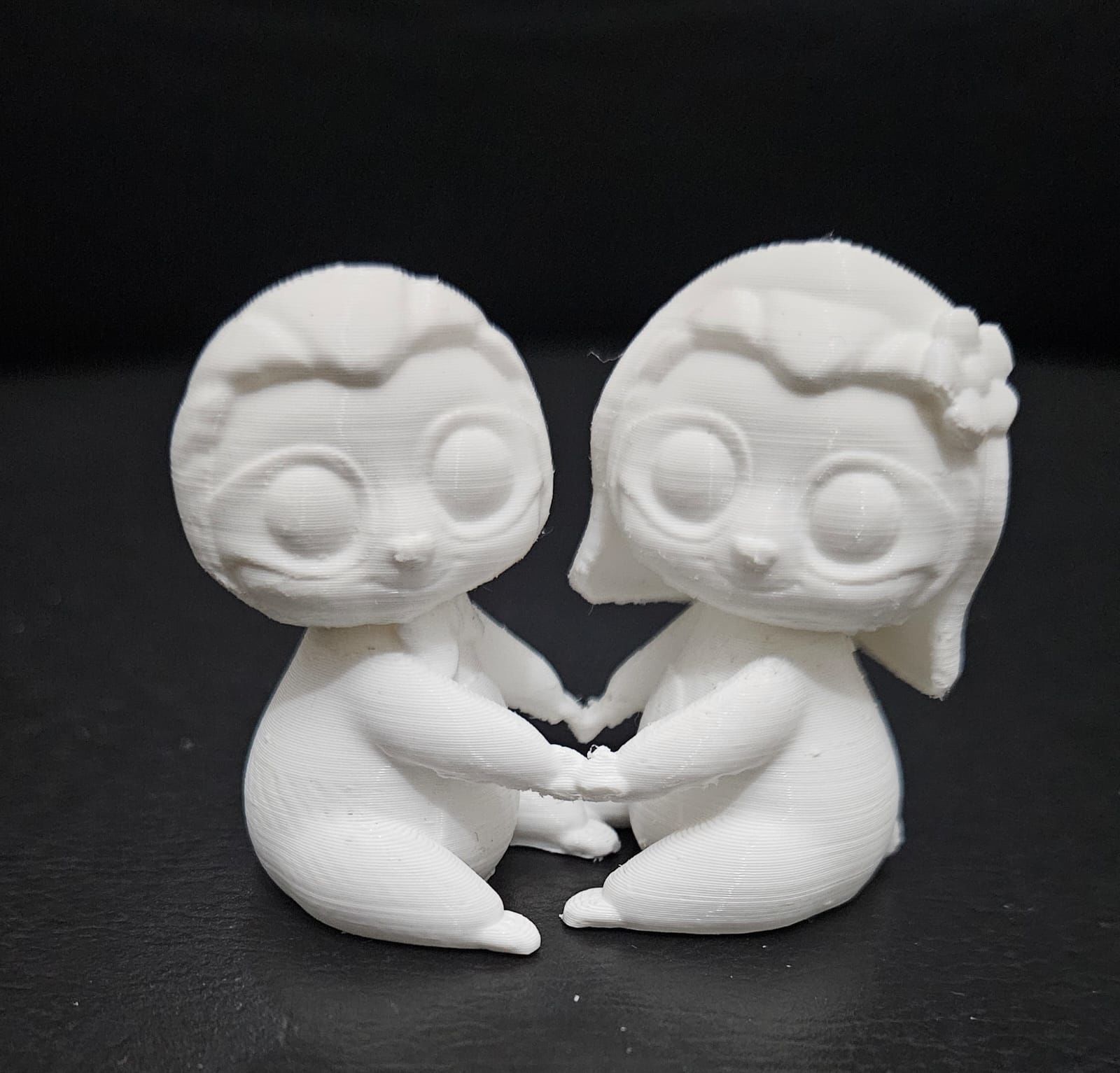Sloth Wedding Cake Topper 3D print model_13