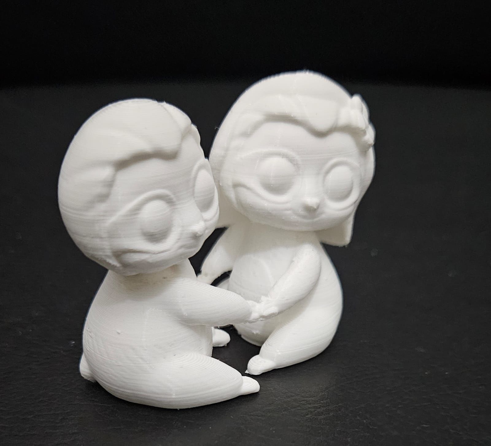 Sloth Wedding Cake Topper 3D print model_10