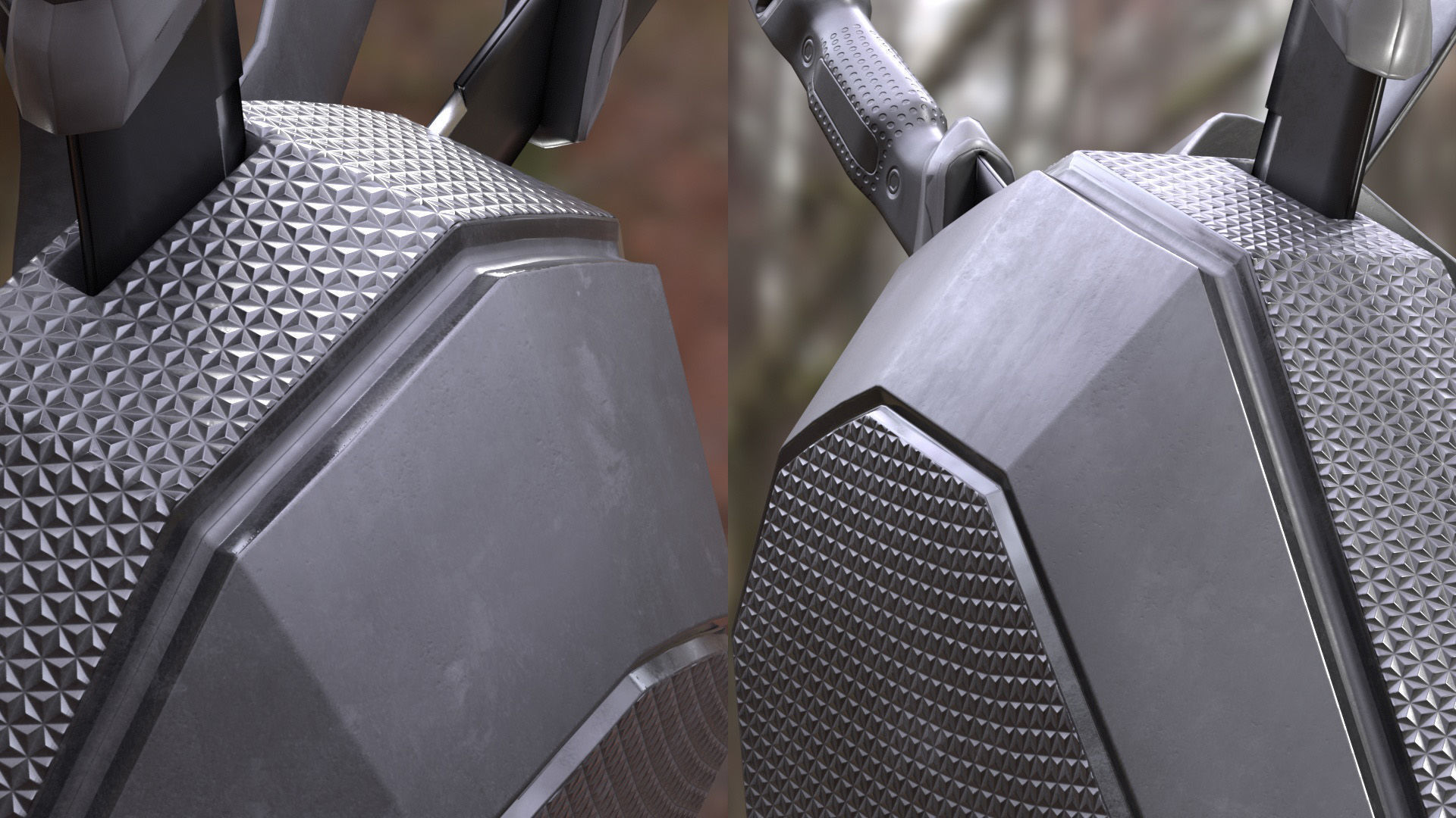 Backpack Machete 228 - All MH Bodies - UE5 Skeletons - Rigged Low-poly 3D model_10