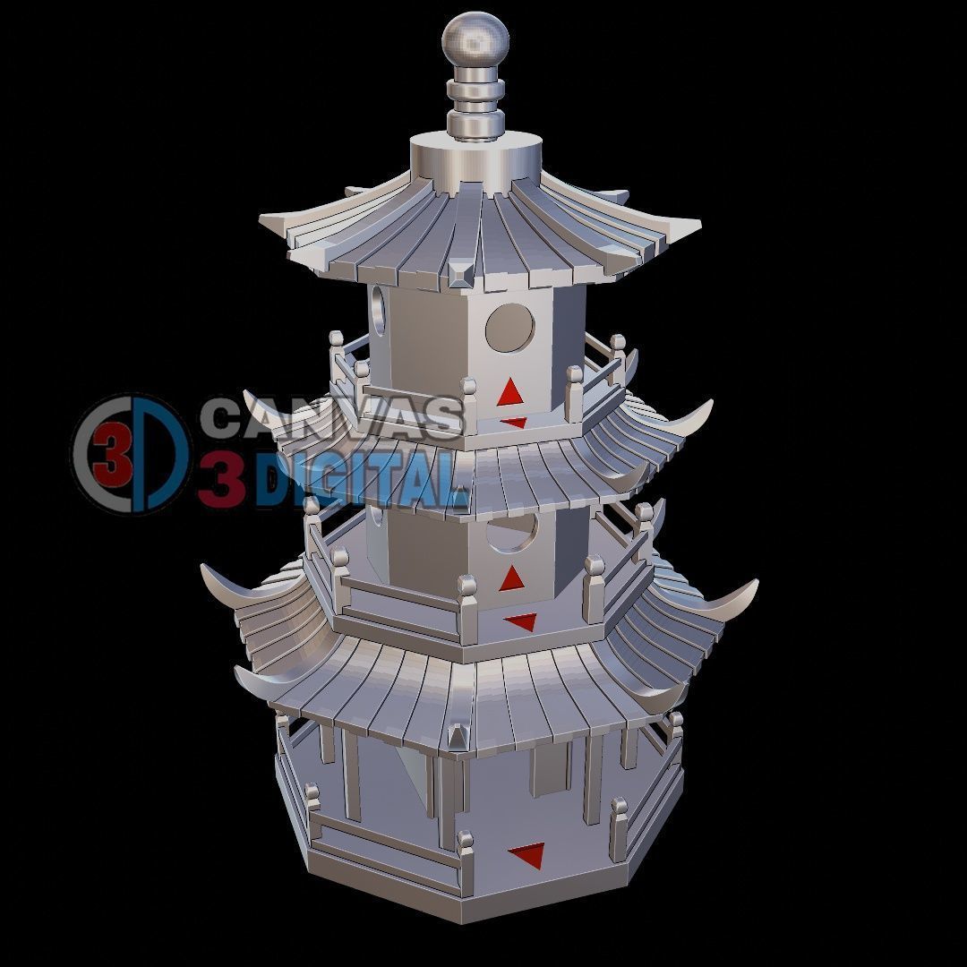 BIRD HOUSE 3D print model_4
