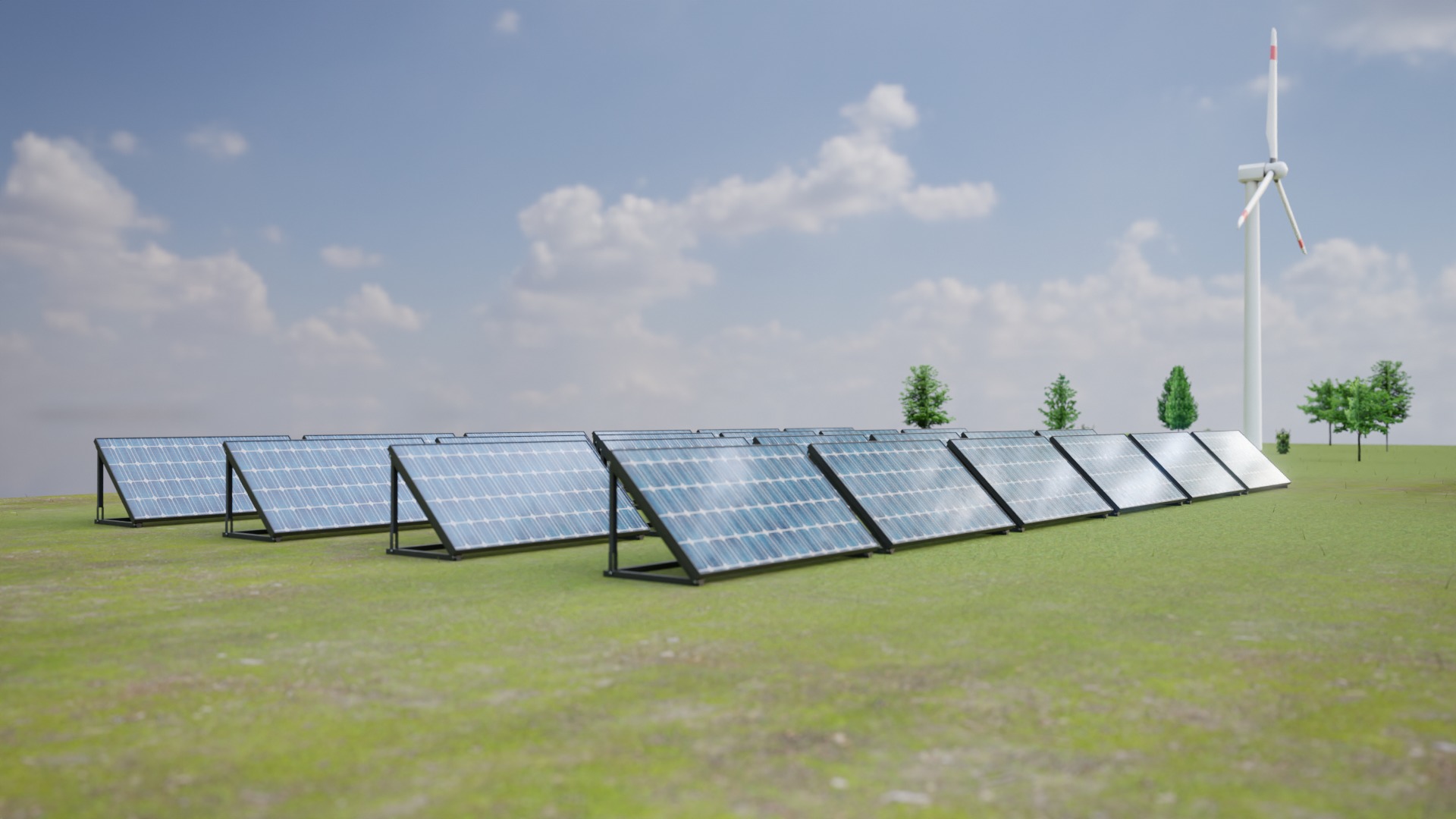 Electric Vehicle Charging Station 5 3D model_16