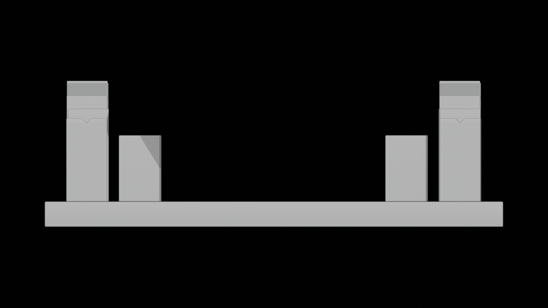 Crystal Chess Set 3D model_6