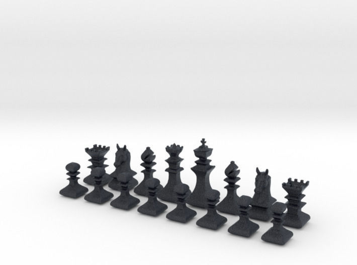 May Chess Set 3D print model_6