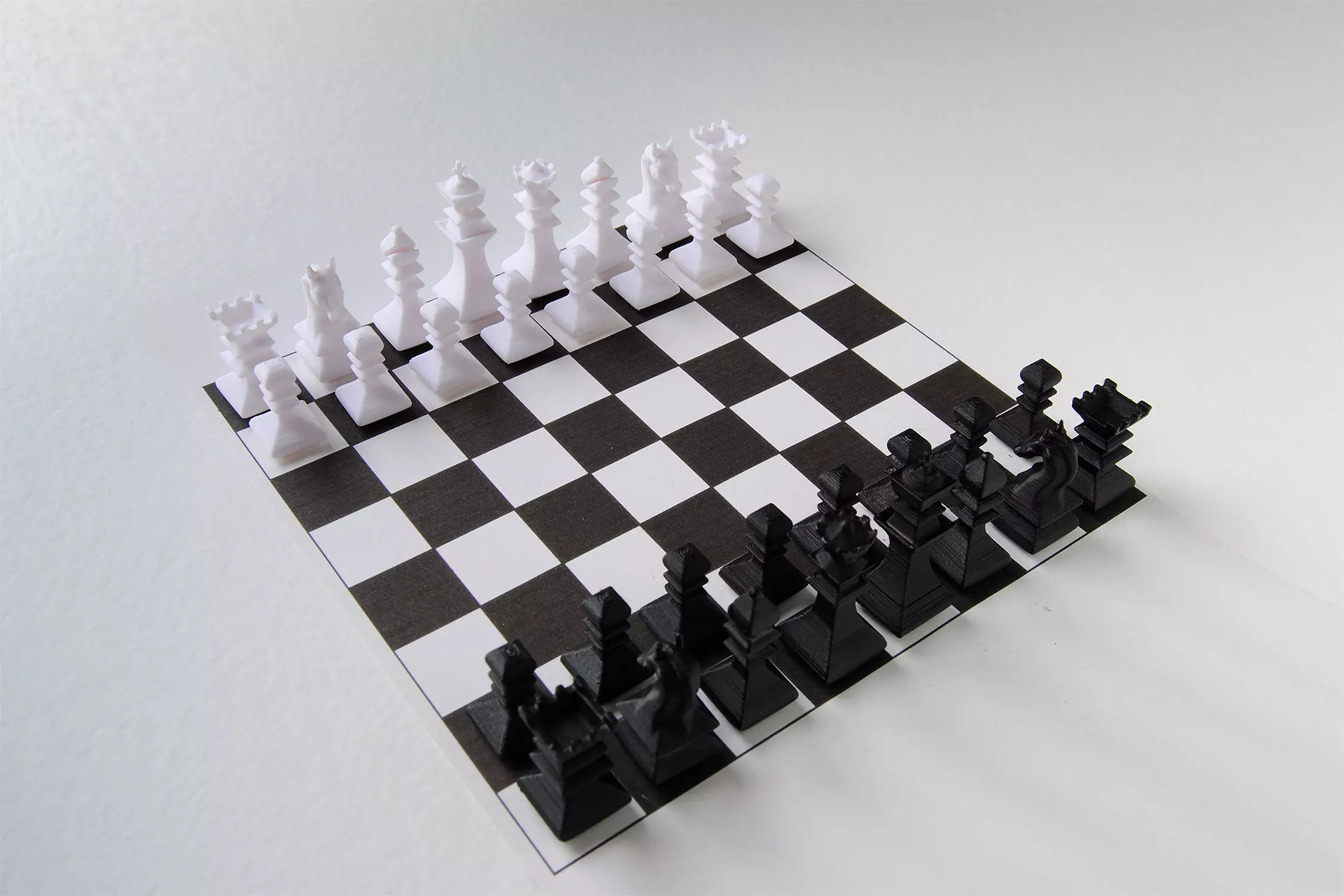 May Chess Set 3D print model_0