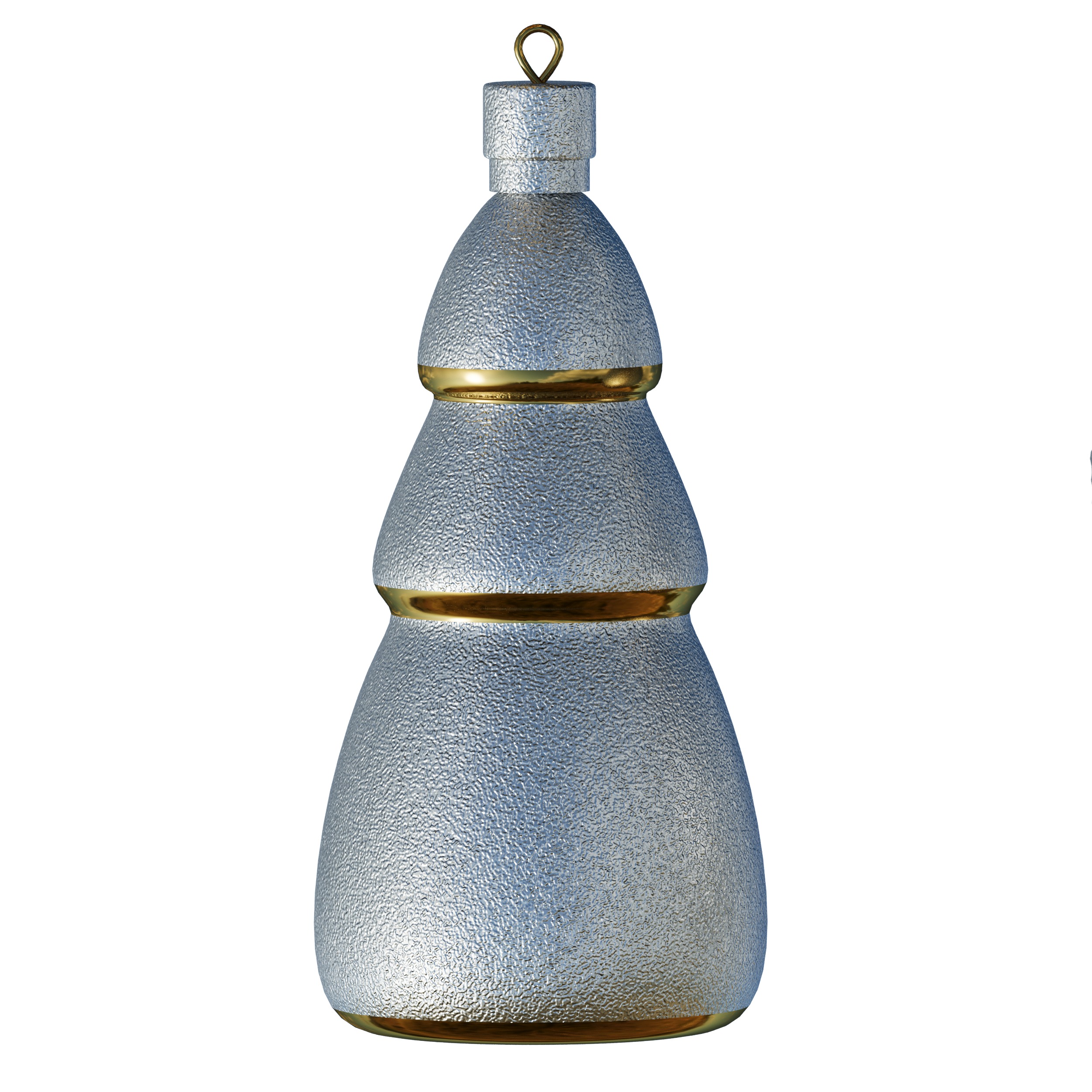 Christmas New Year Ornaments Toys 3D model_12