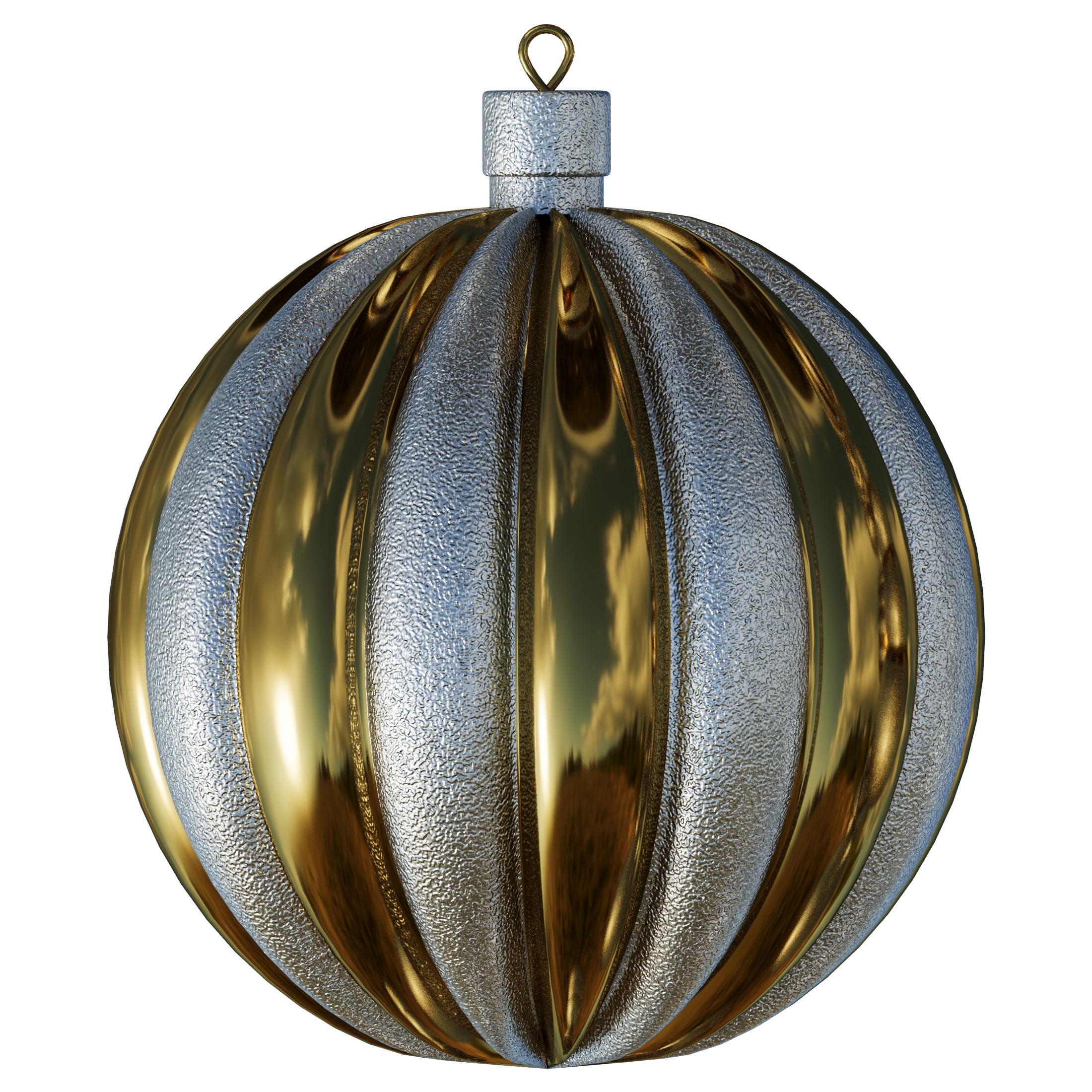 Christmas New Year Ornaments Toys 3D model_6